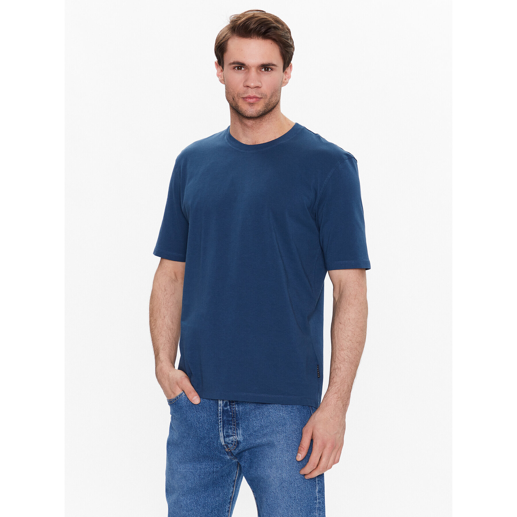 Sisley Тишърт 3096S101J Син Regular Fit - Pepit.bg