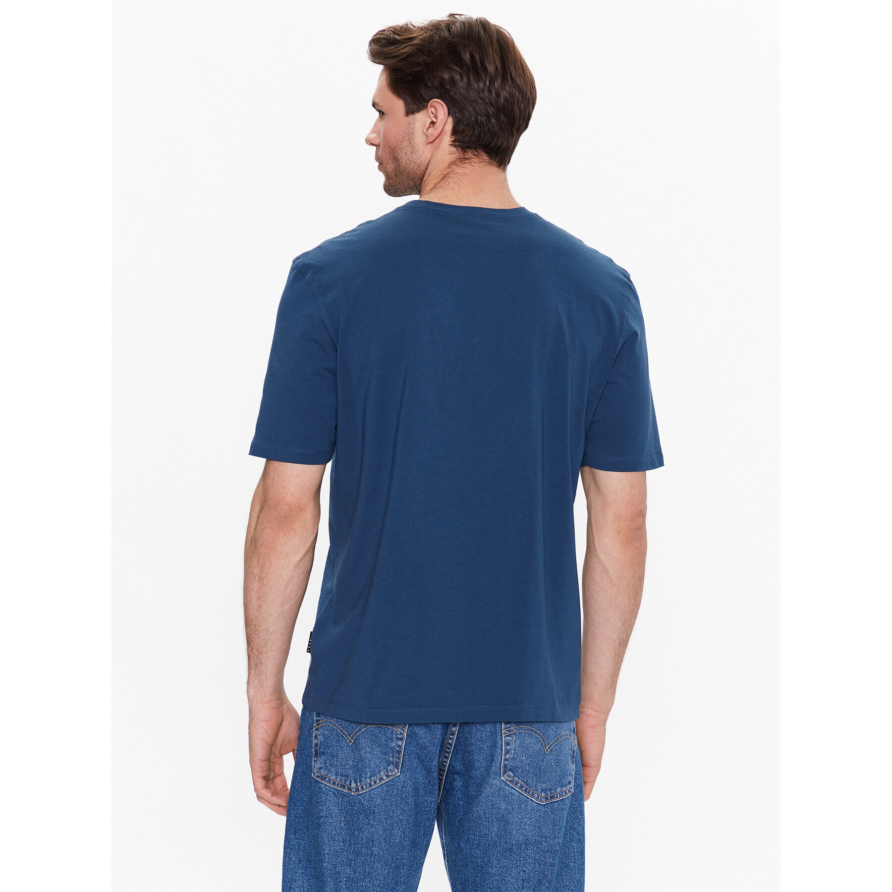 Sisley Тишърт 3096S101J Син Regular Fit - Pepit.bg