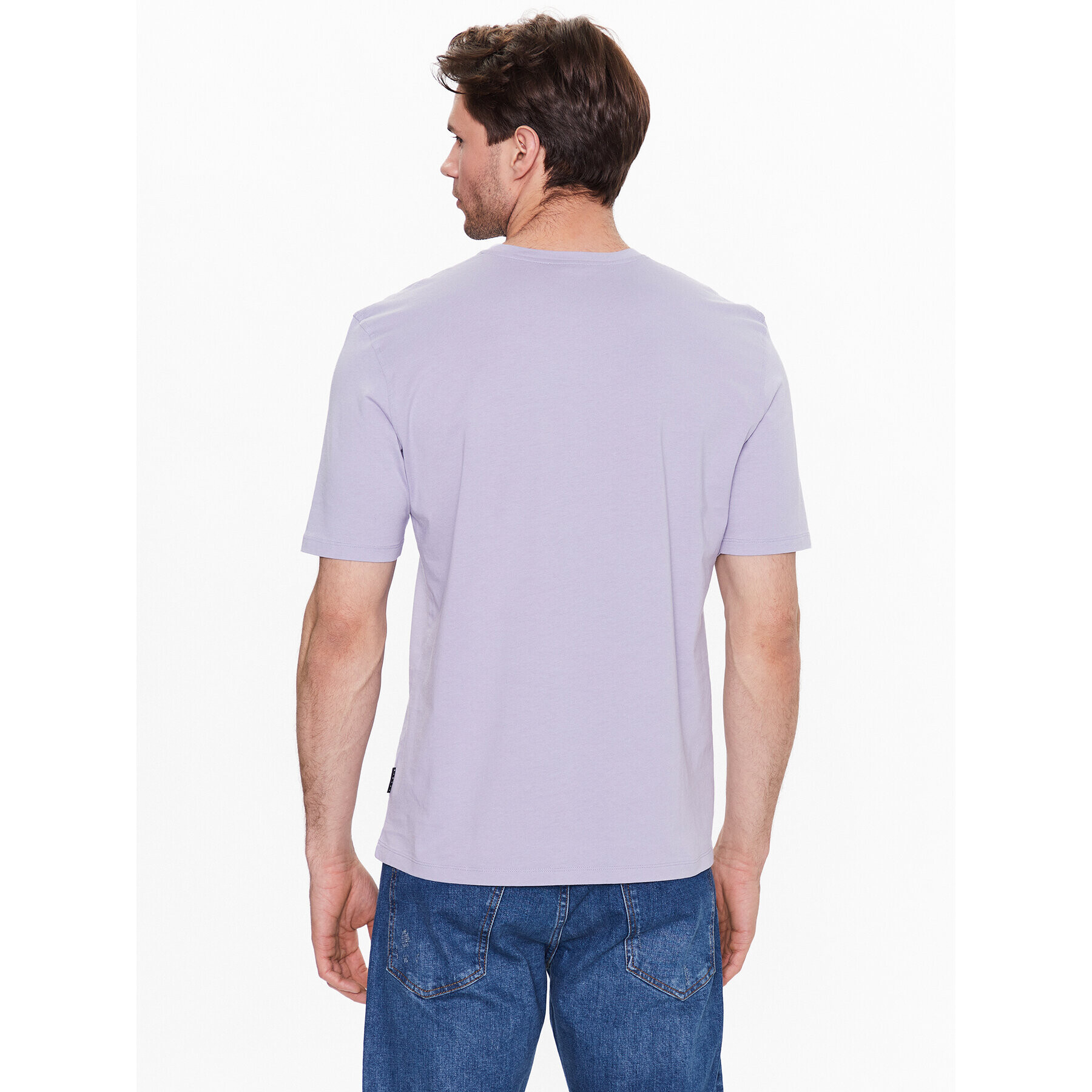 Sisley Тишърт 3096S101J Виолетов Regular Fit - Pepit.bg