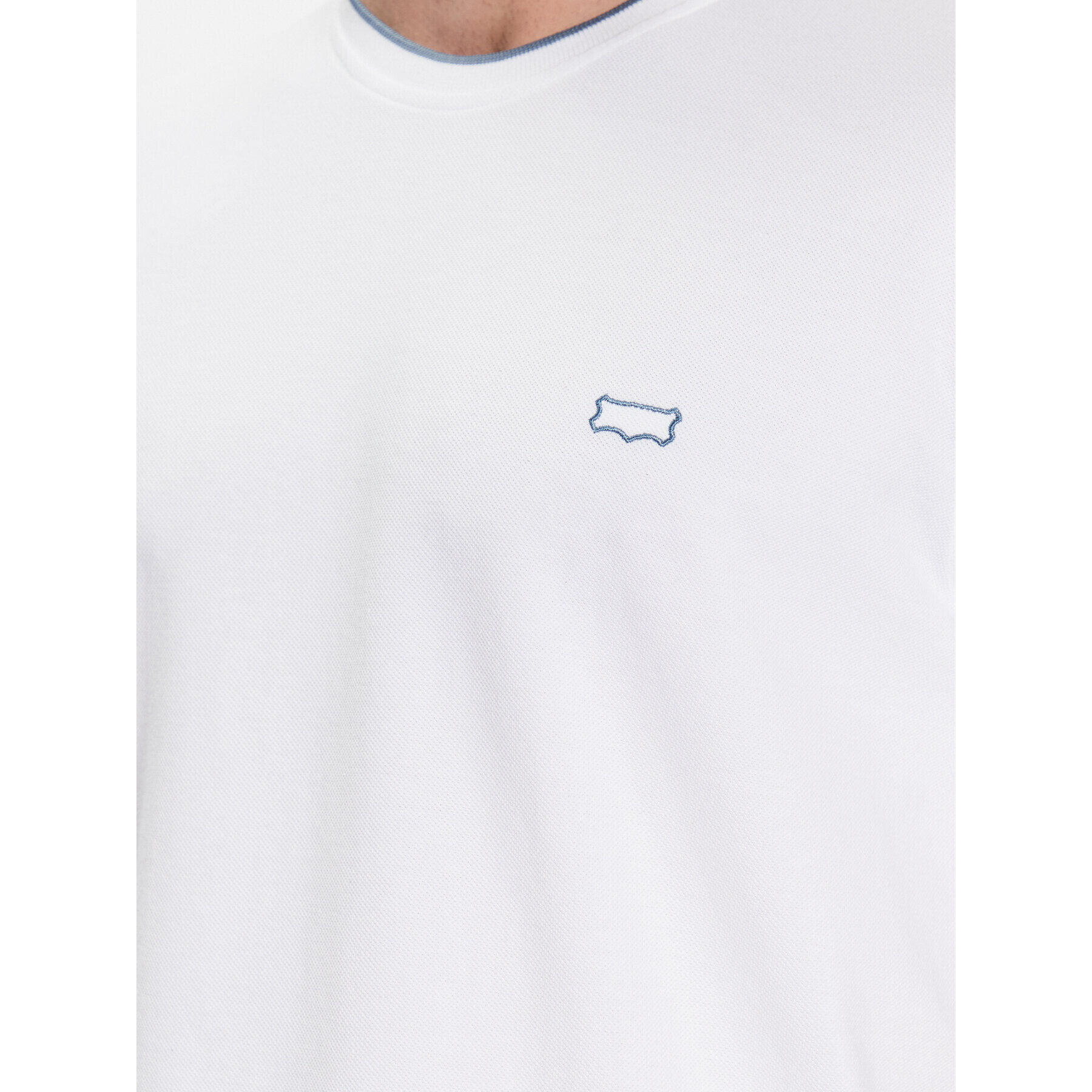 Sisley Тишърт 3B2ZS102F Бял Regular Fit - Pepit.bg