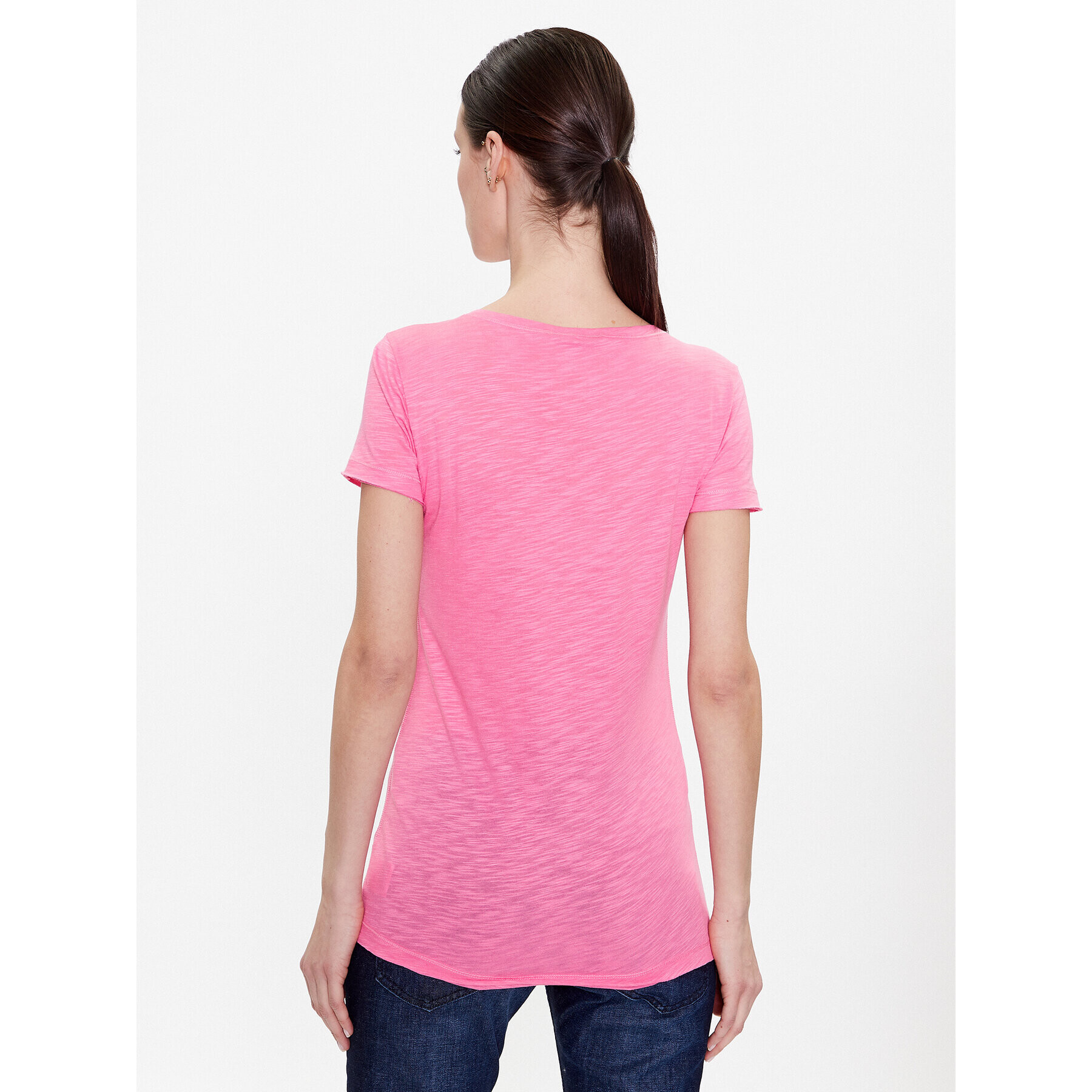 Sisley Тишърт 3TNHL11A2 Розов Regular Fit - Pepit.bg