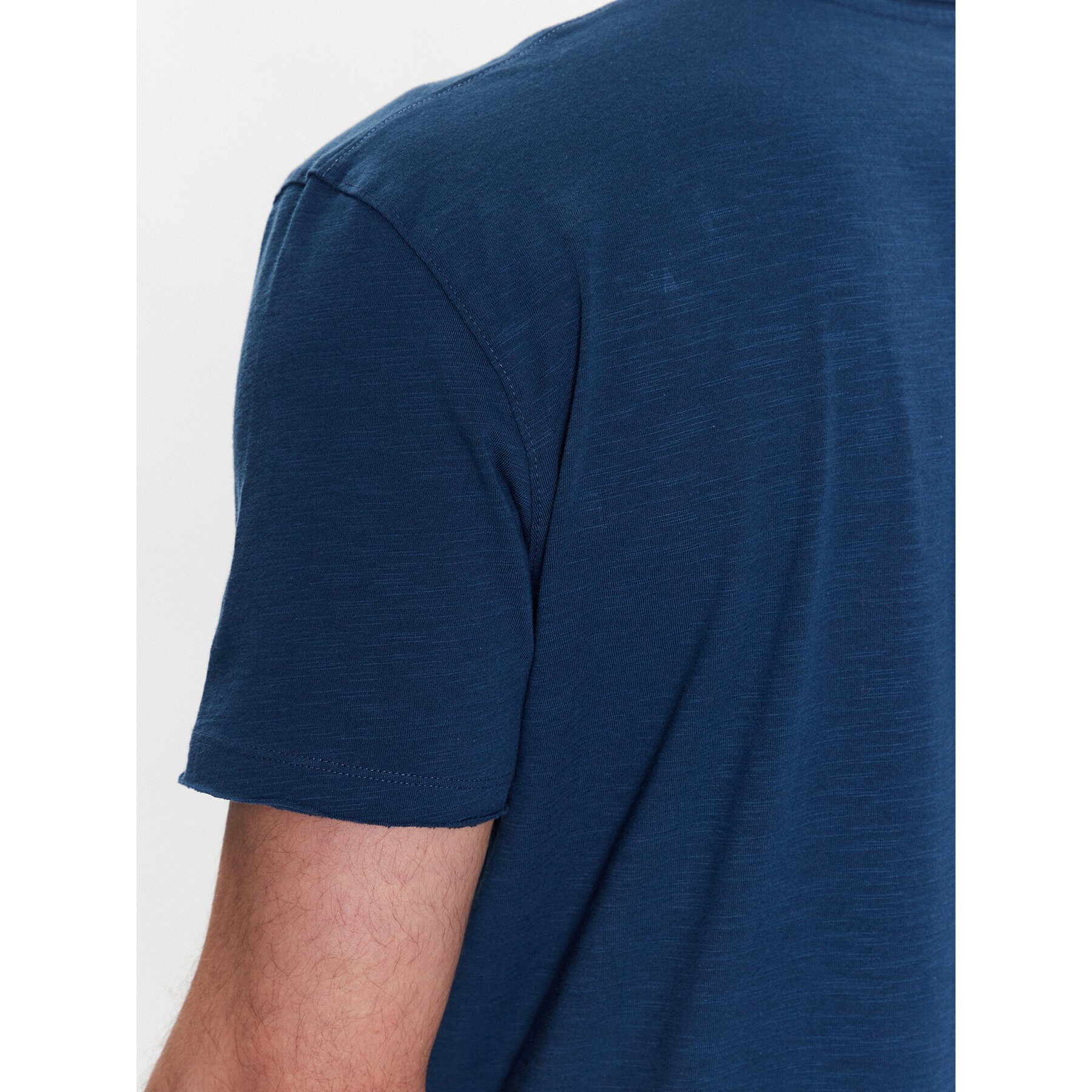Sisley Тишърт 3YR7S101K Син Slim Fit - Pepit.bg