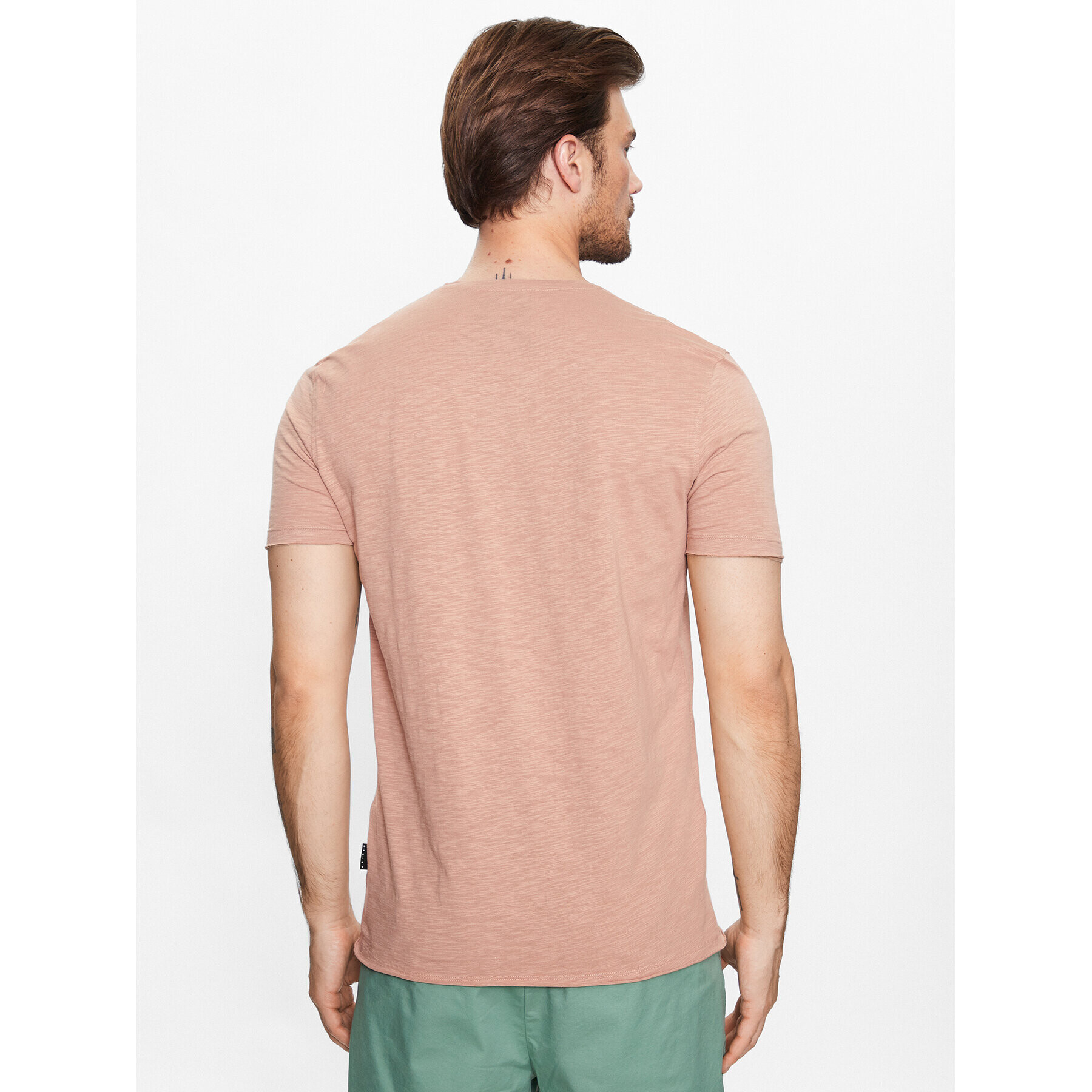Sisley Тишърт 3YR7S4001 Оранжев Regular Fit - Pepit.bg