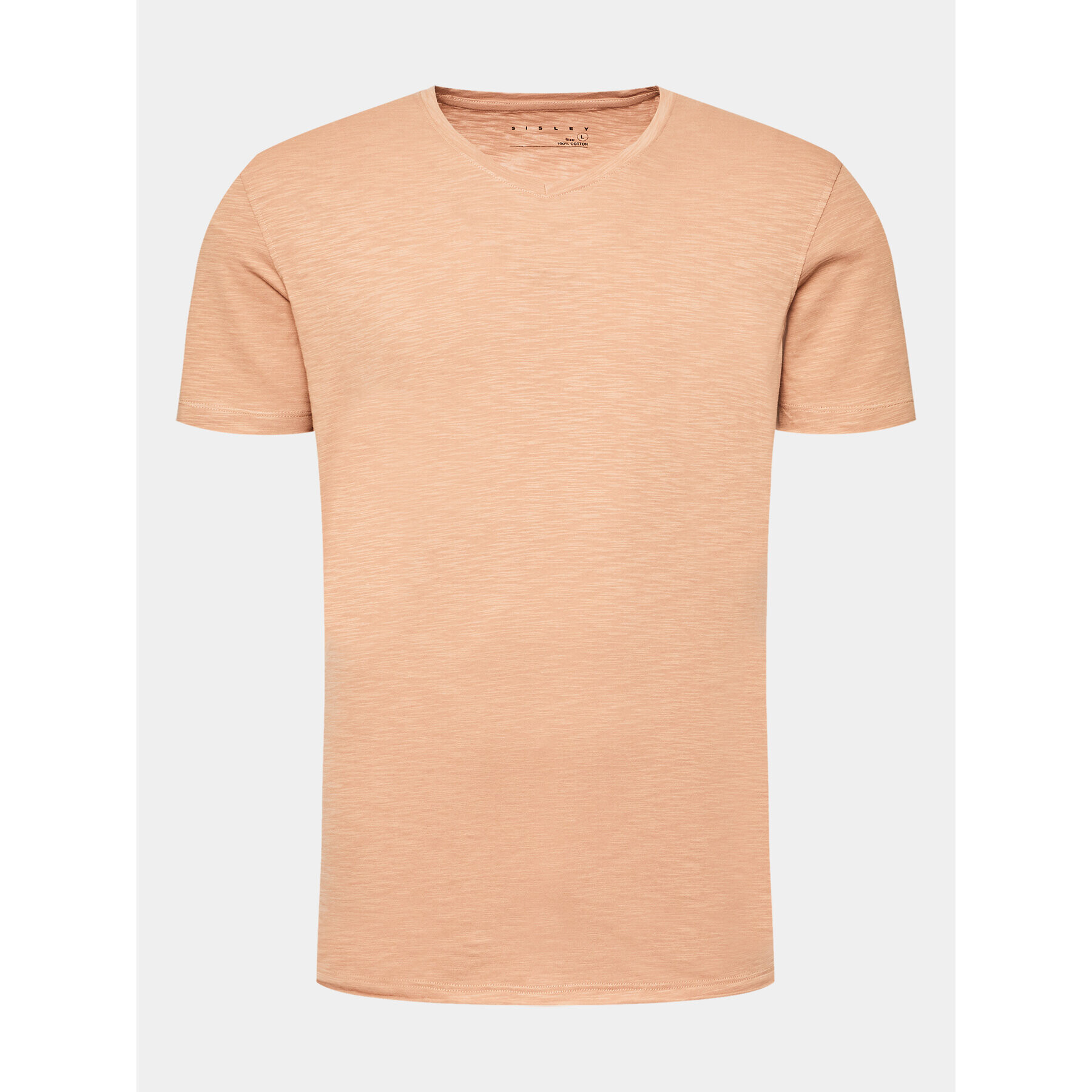Sisley Тишърт 3YR7S4001 Оранжев Regular Fit - Pepit.bg