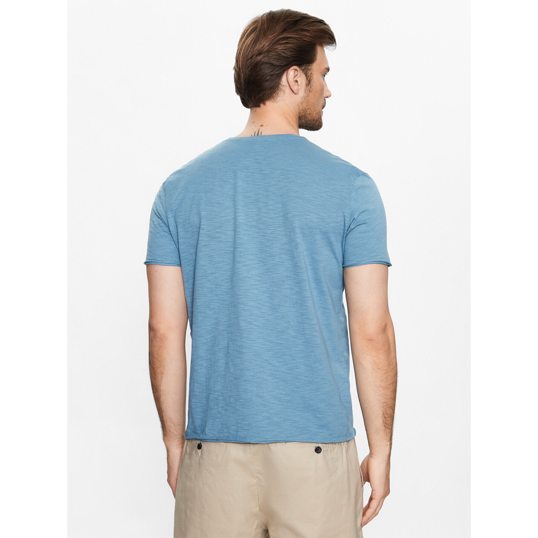 Sisley Тишърт 3YR7S4001 Син Regular Fit - Pepit.bg