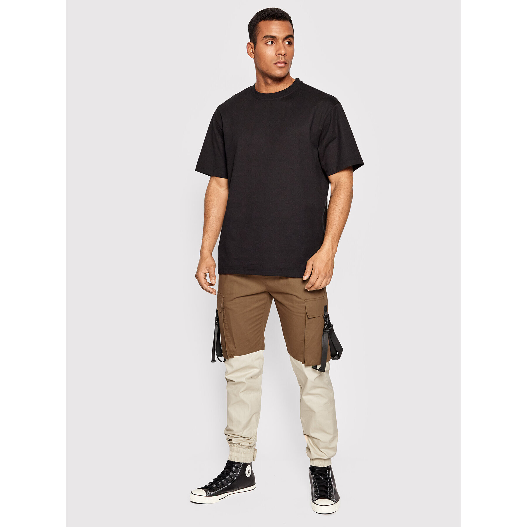Sixth June Джогъри 22950 Бежов Regular Fit - Pepit.bg