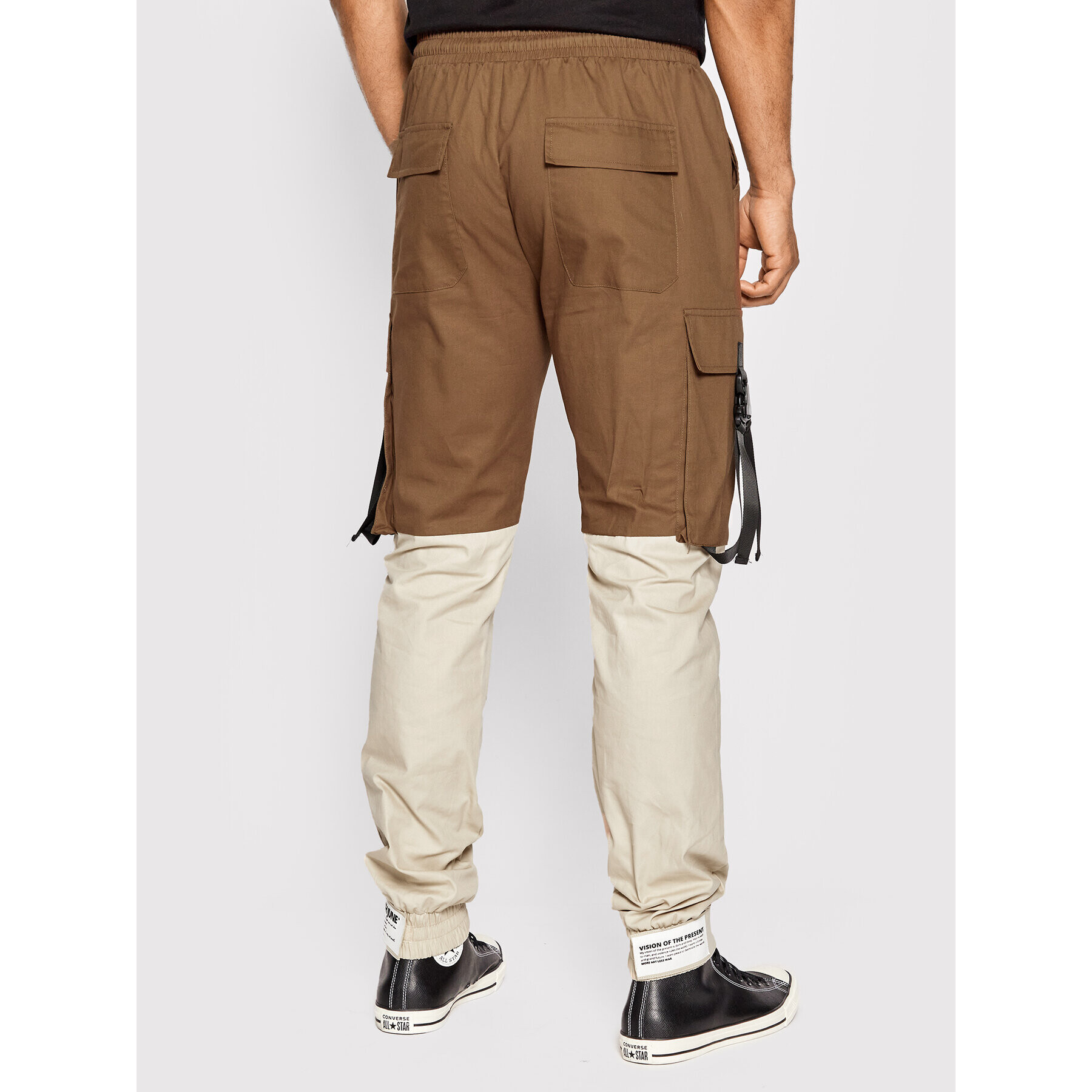 Sixth June Джогъри 22950 Бежов Regular Fit - Pepit.bg