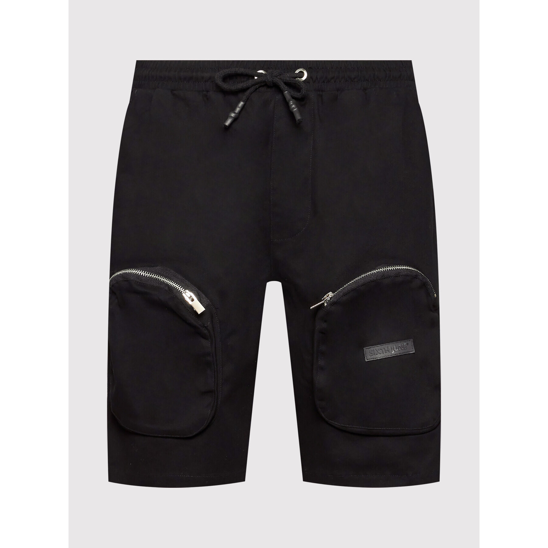 Sixth June Шорти от плат 22748 Черен Regular Fit - Pepit.bg
