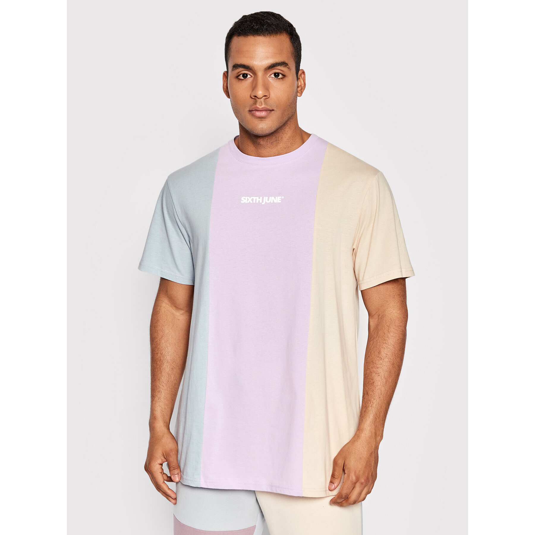 Sixth June Тишърт 22726 Цветен Regular Fit - Pepit.bg