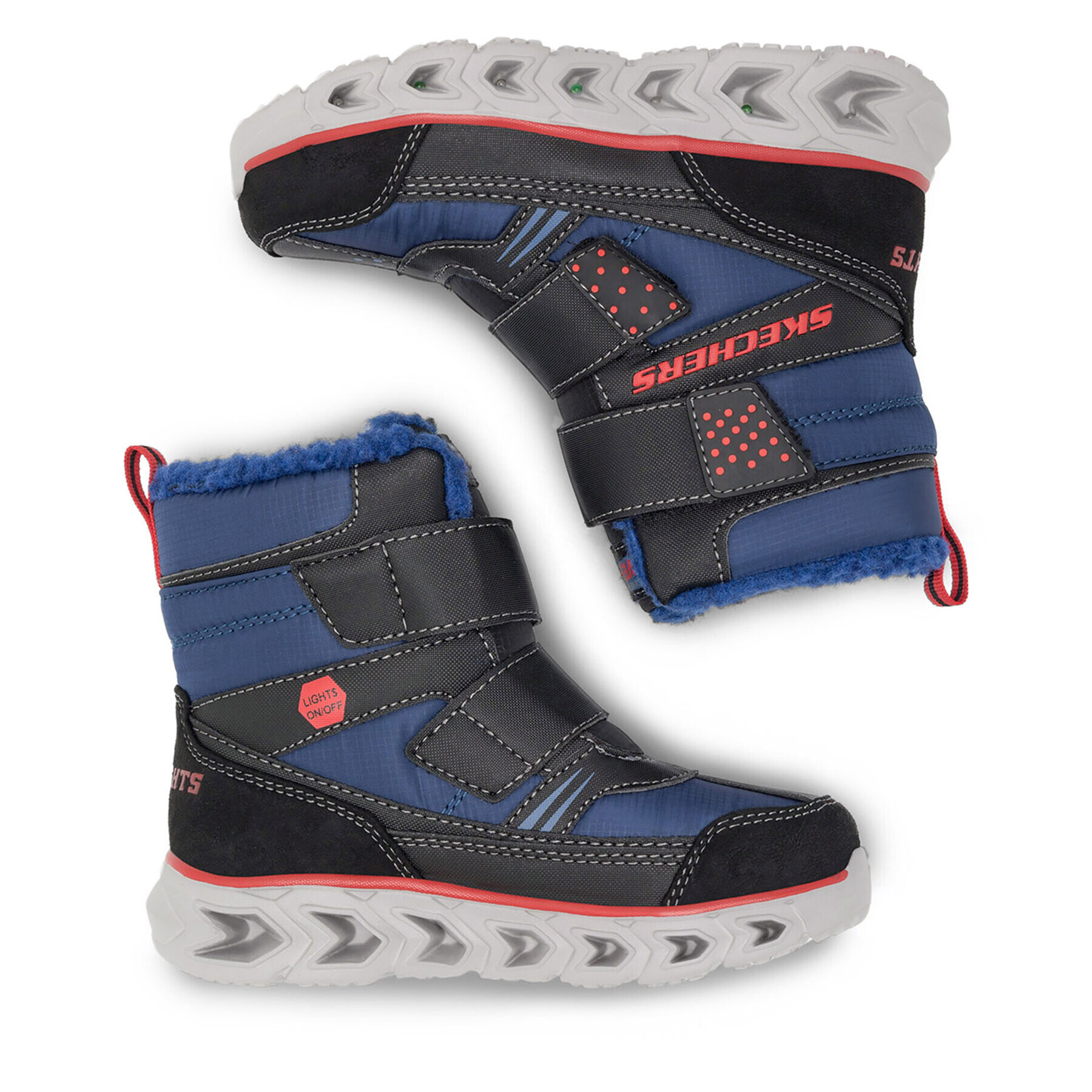 Skechers Апрески 90588L/NVBK Тъмносин - Pepit.bg