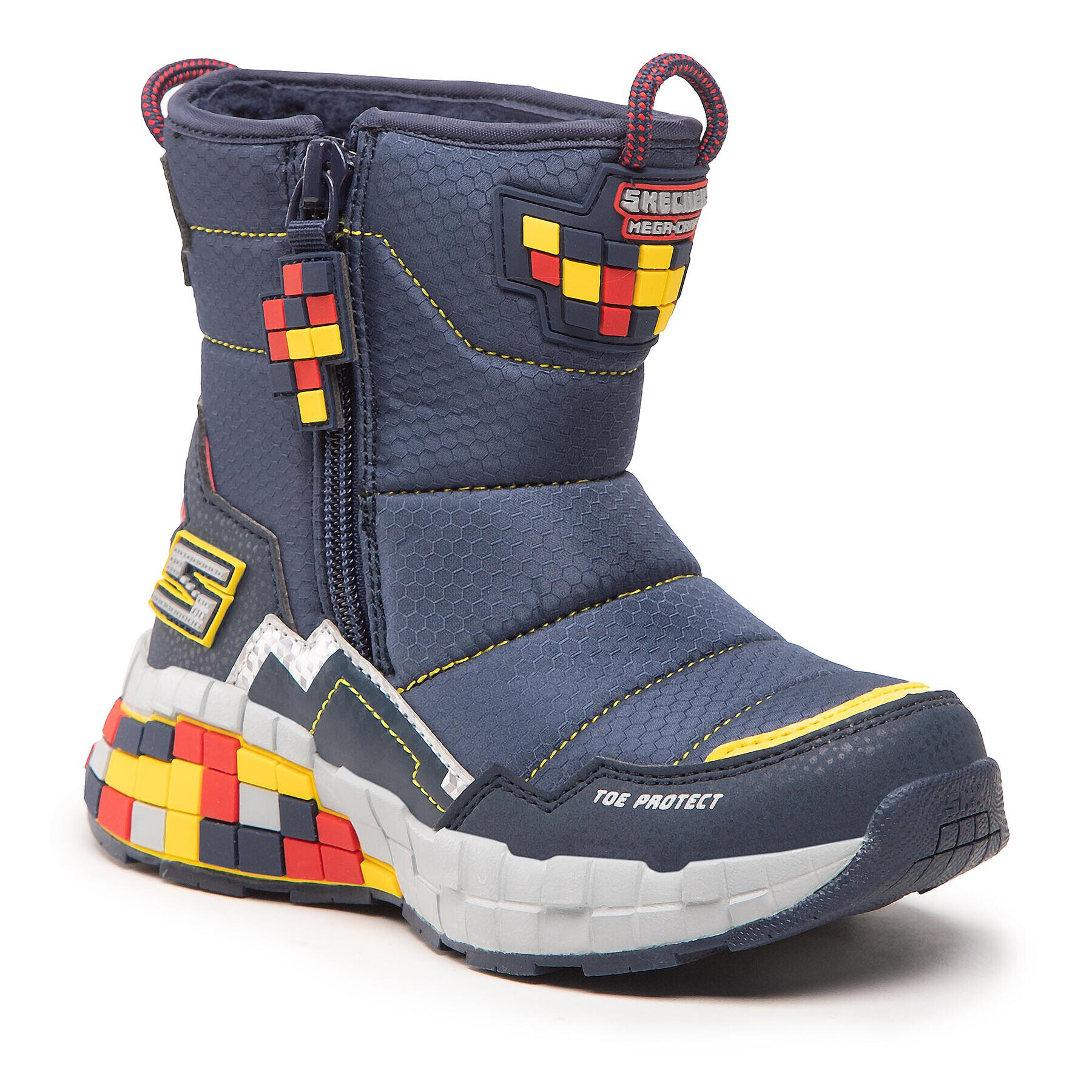 Skechers Апрески Cuboforce 402198L/NVRD Тъмносин - Pepit.bg