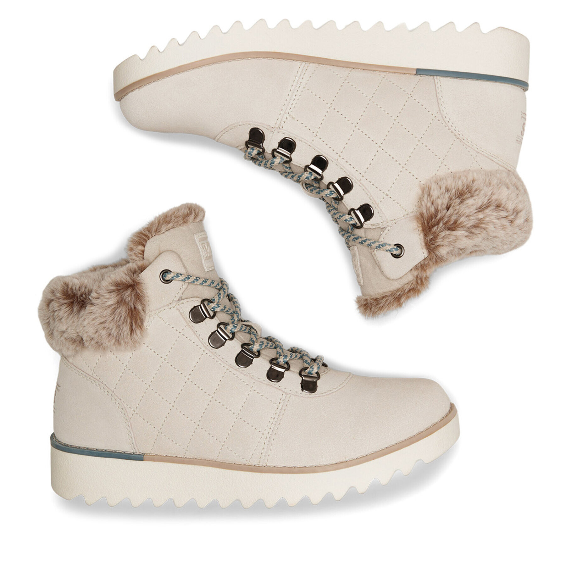 Skechers Боти 113431 Бял - Pepit.bg