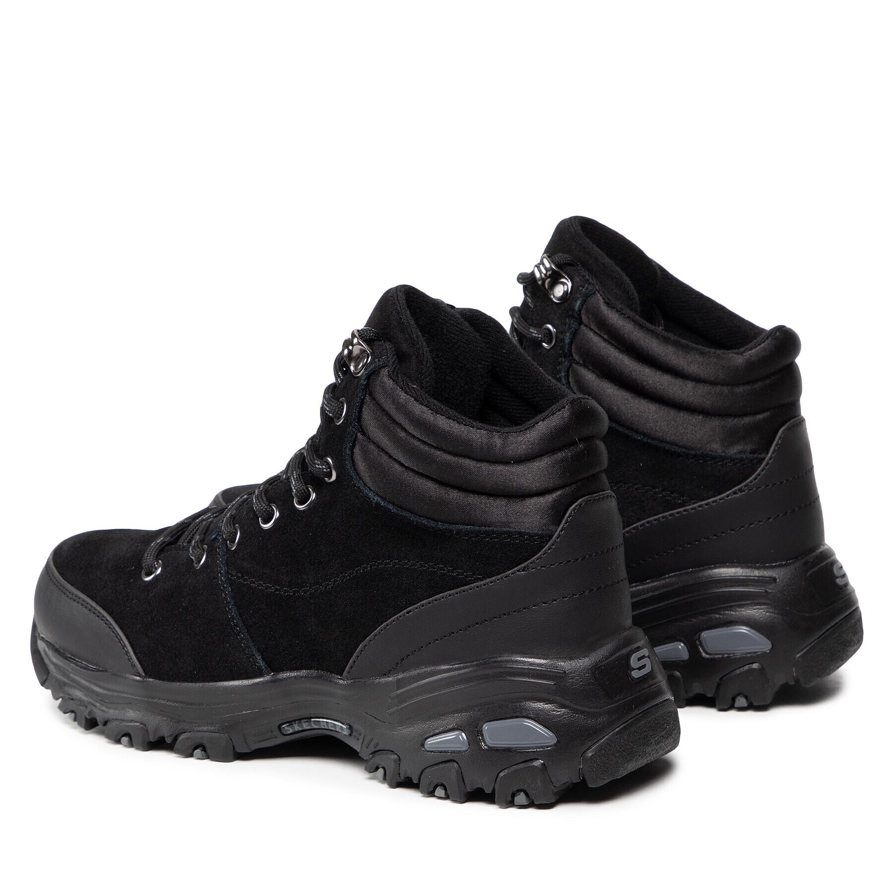 Skechers Боти 167264/BBK Черен - Pepit.bg