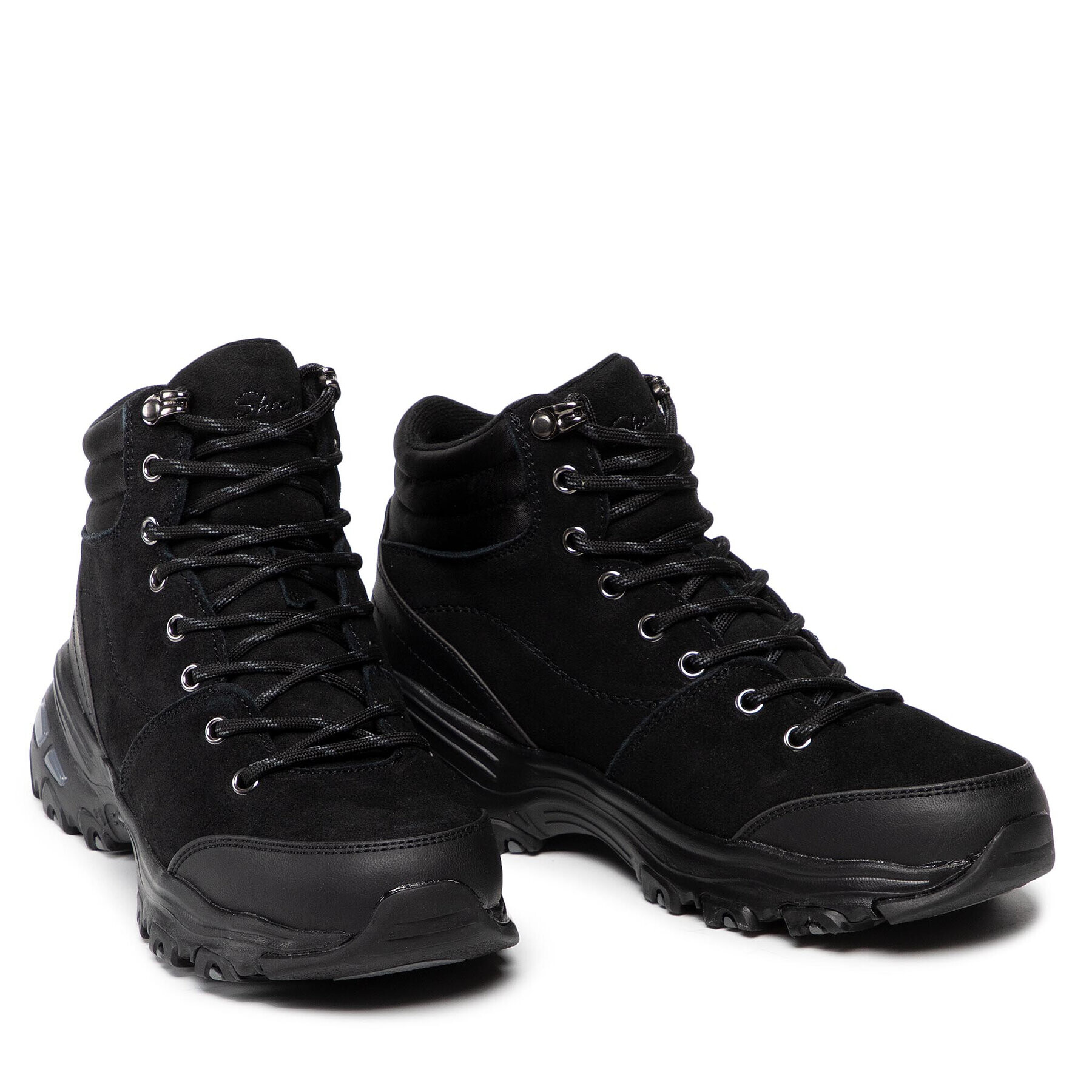 Skechers Боти 167264/BBK Черен - Pepit.bg