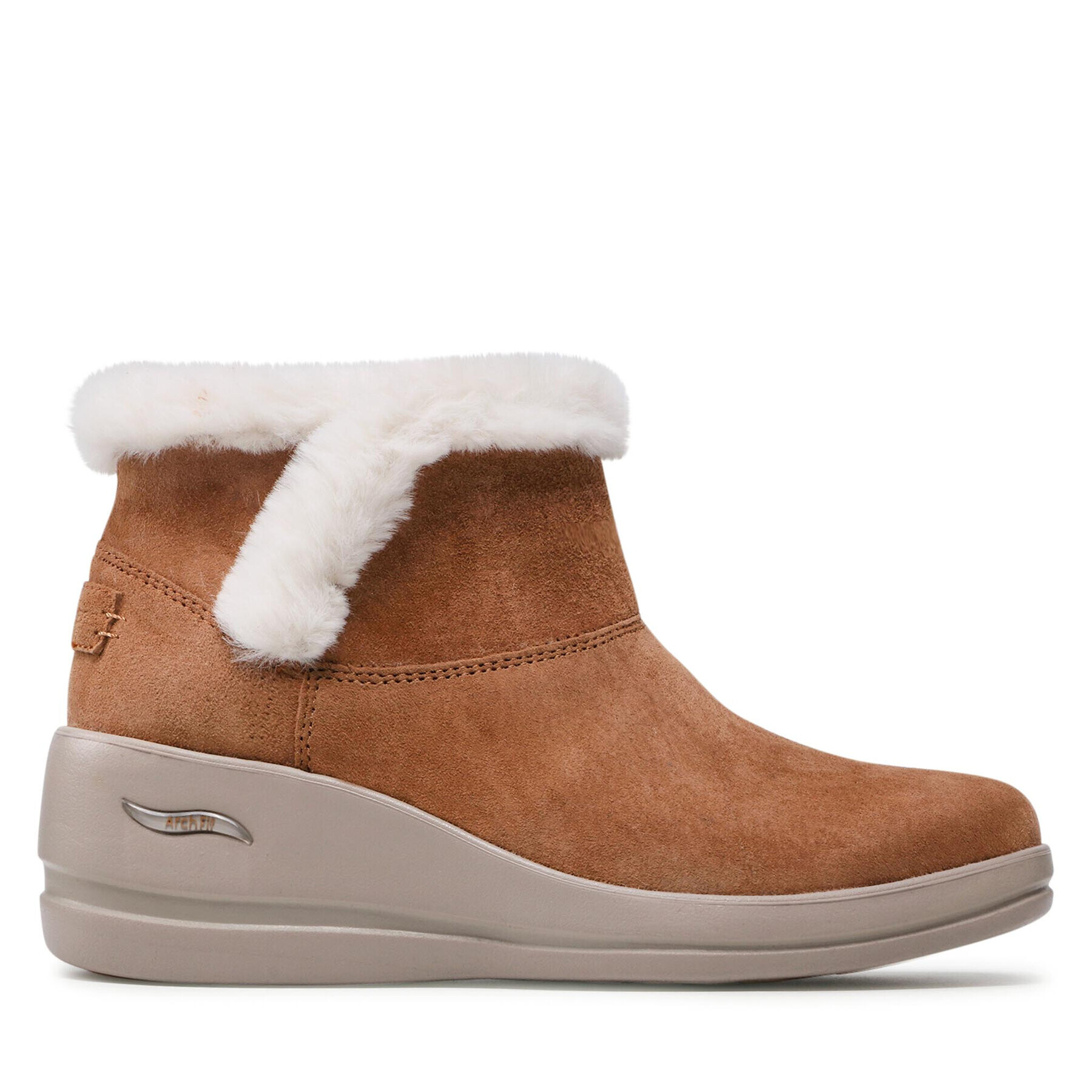 Skechers Боти Arch Fit Rise 144470/CSNT Кафяв - Pepit.bg