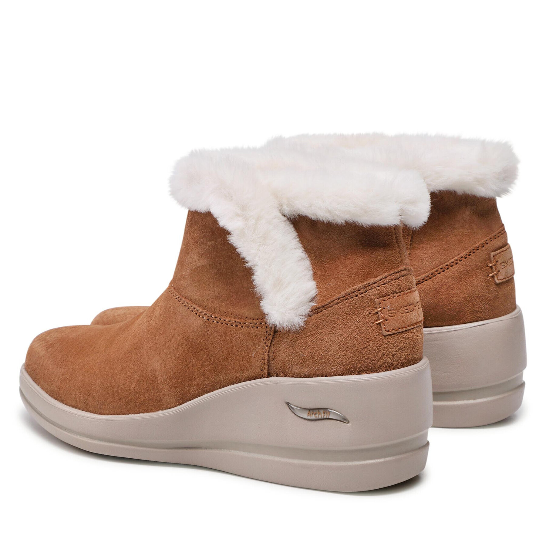 Skechers Боти Arch Fit Rise 144470/CSNT Кафяв - Pepit.bg