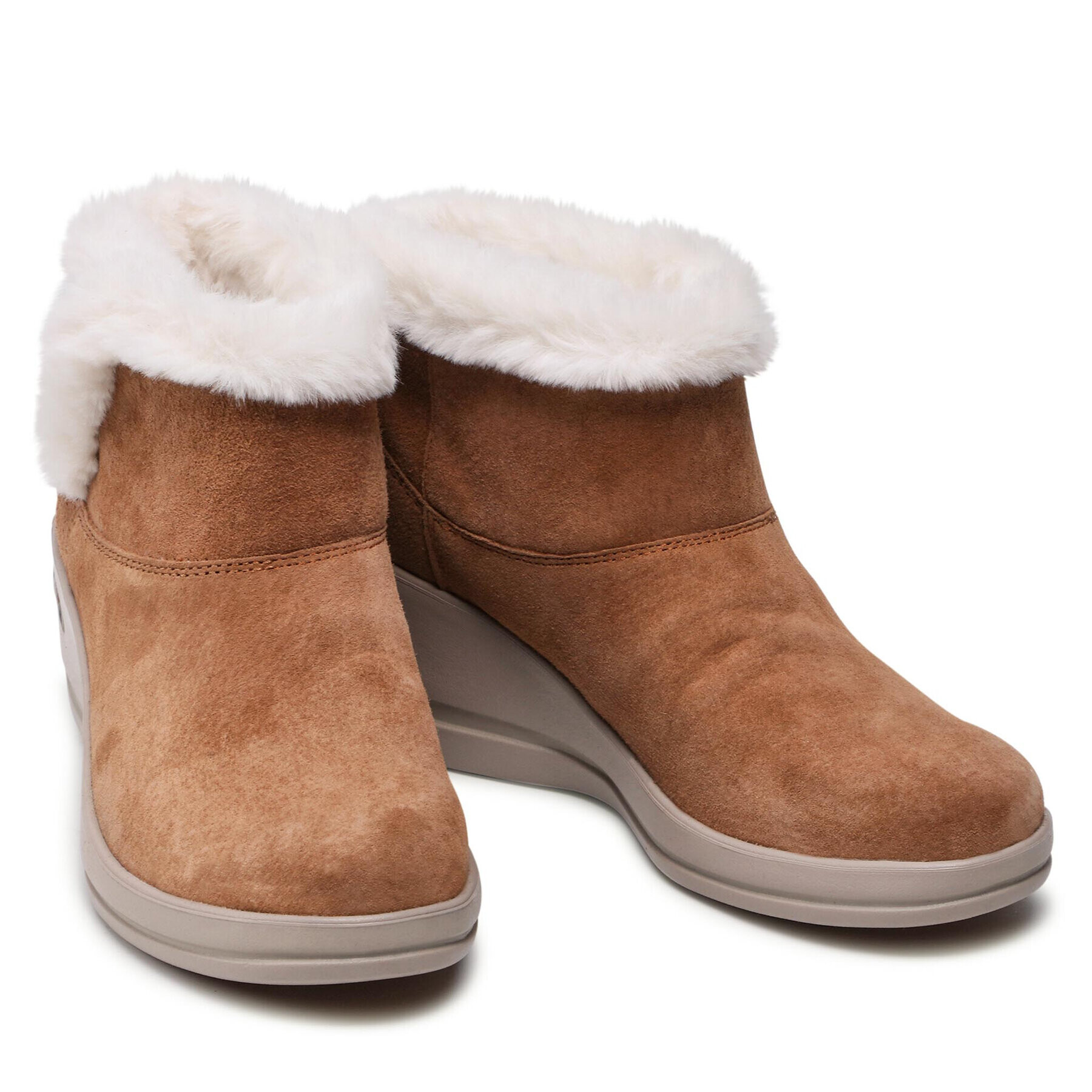 Skechers Боти Arch Fit Rise 144470/CSNT Кафяв - Pepit.bg