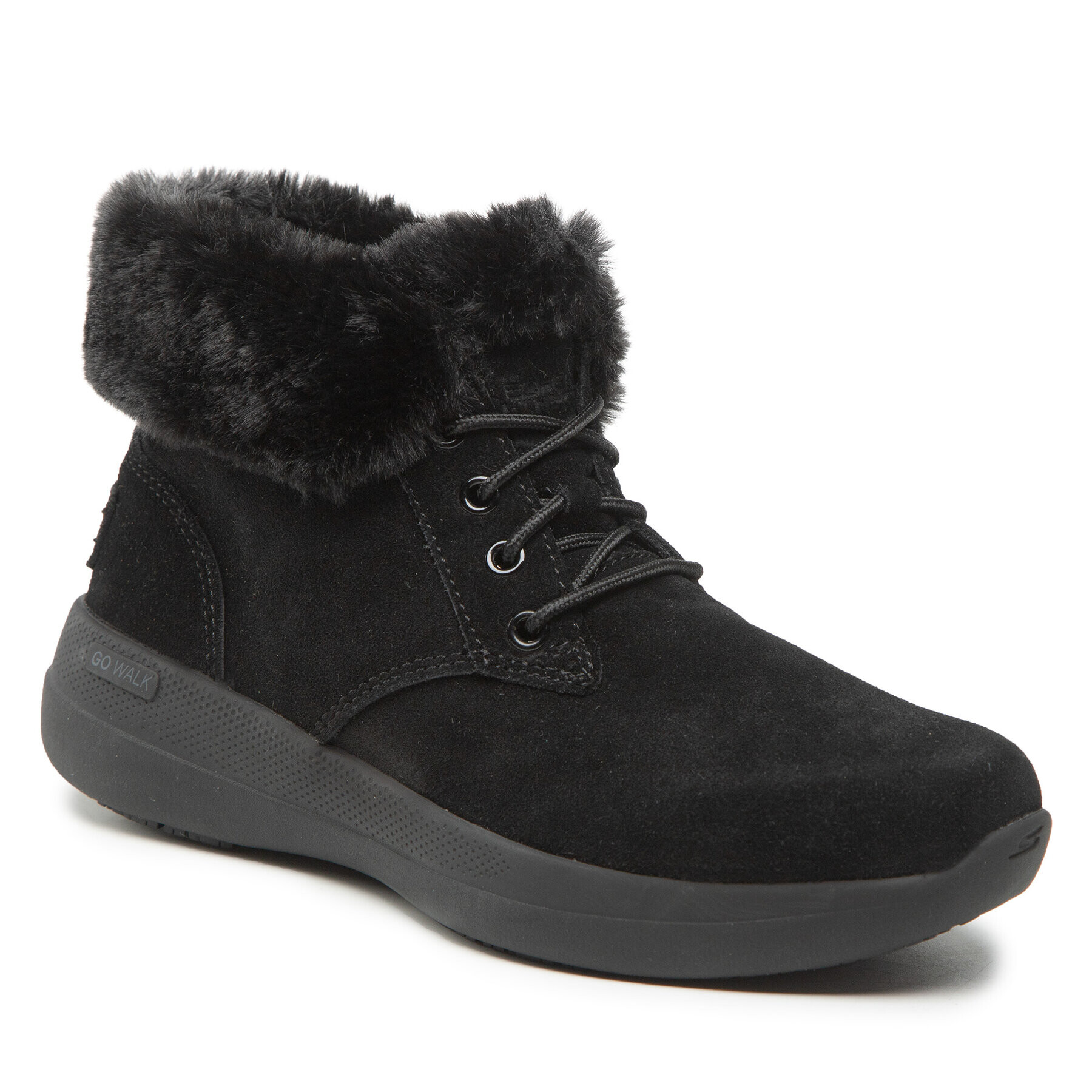 Skechers Боти Comfy Days 144665/BBK Черен - Pepit.bg