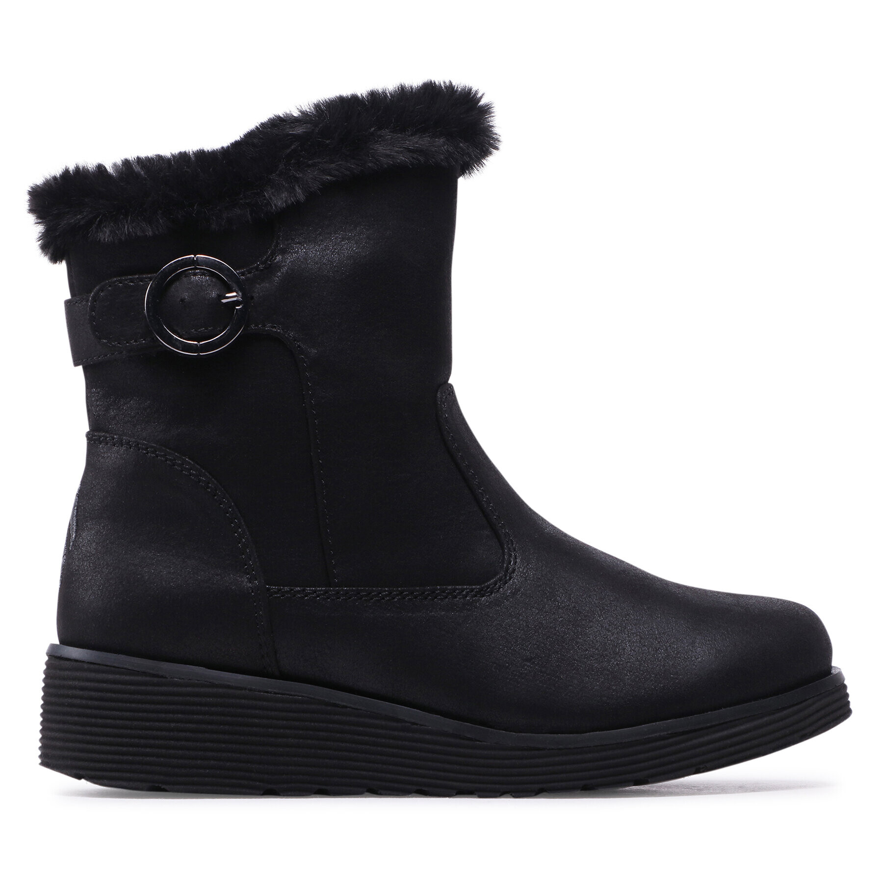 Skechers Боти Comfy Winter 167248/BBK Черен - Pepit.bg