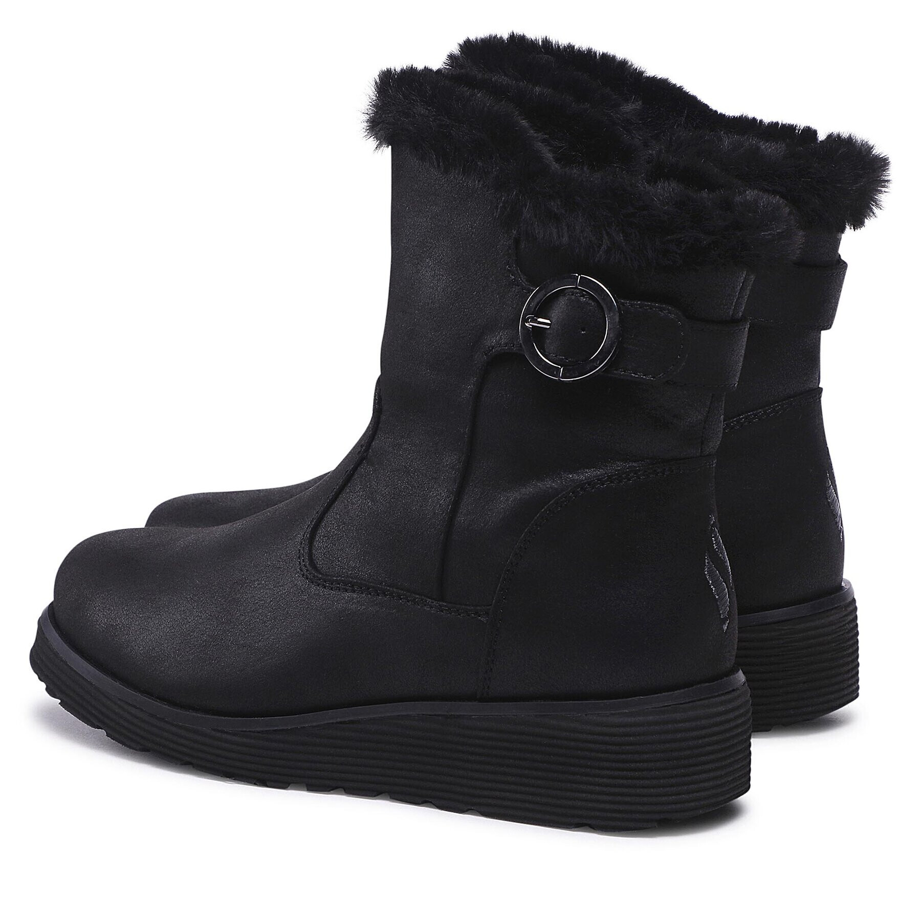 Skechers Боти Comfy Winter 167248/BBK Черен - Pepit.bg
