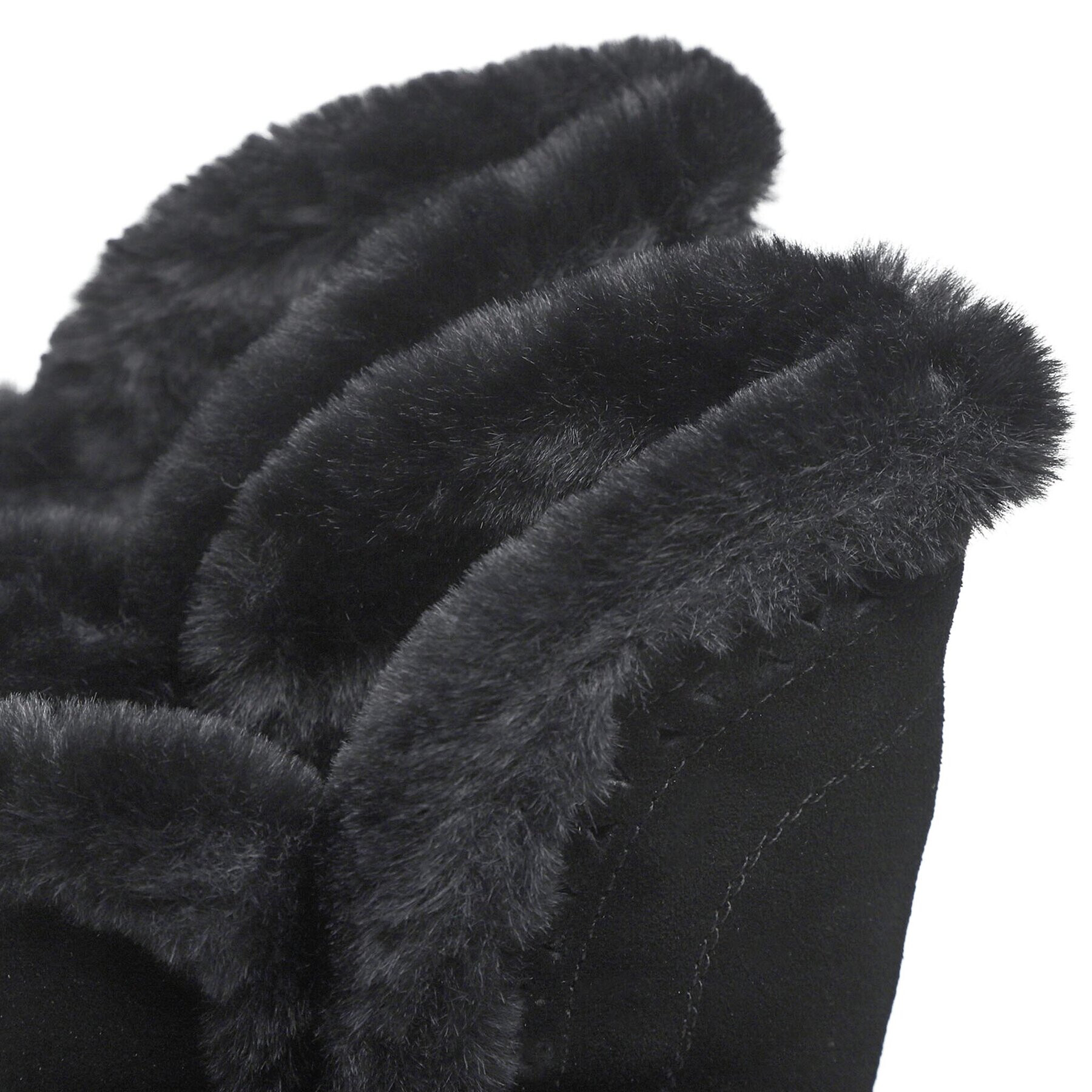 Skechers Боти Cozy Peak 49811/BLK Черен - Pepit.bg