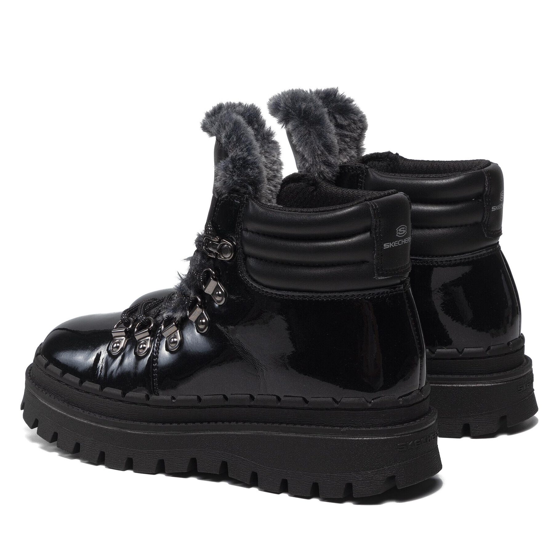 Skechers Боти Cozy Retro 167071/BPT Черен - Pepit.bg