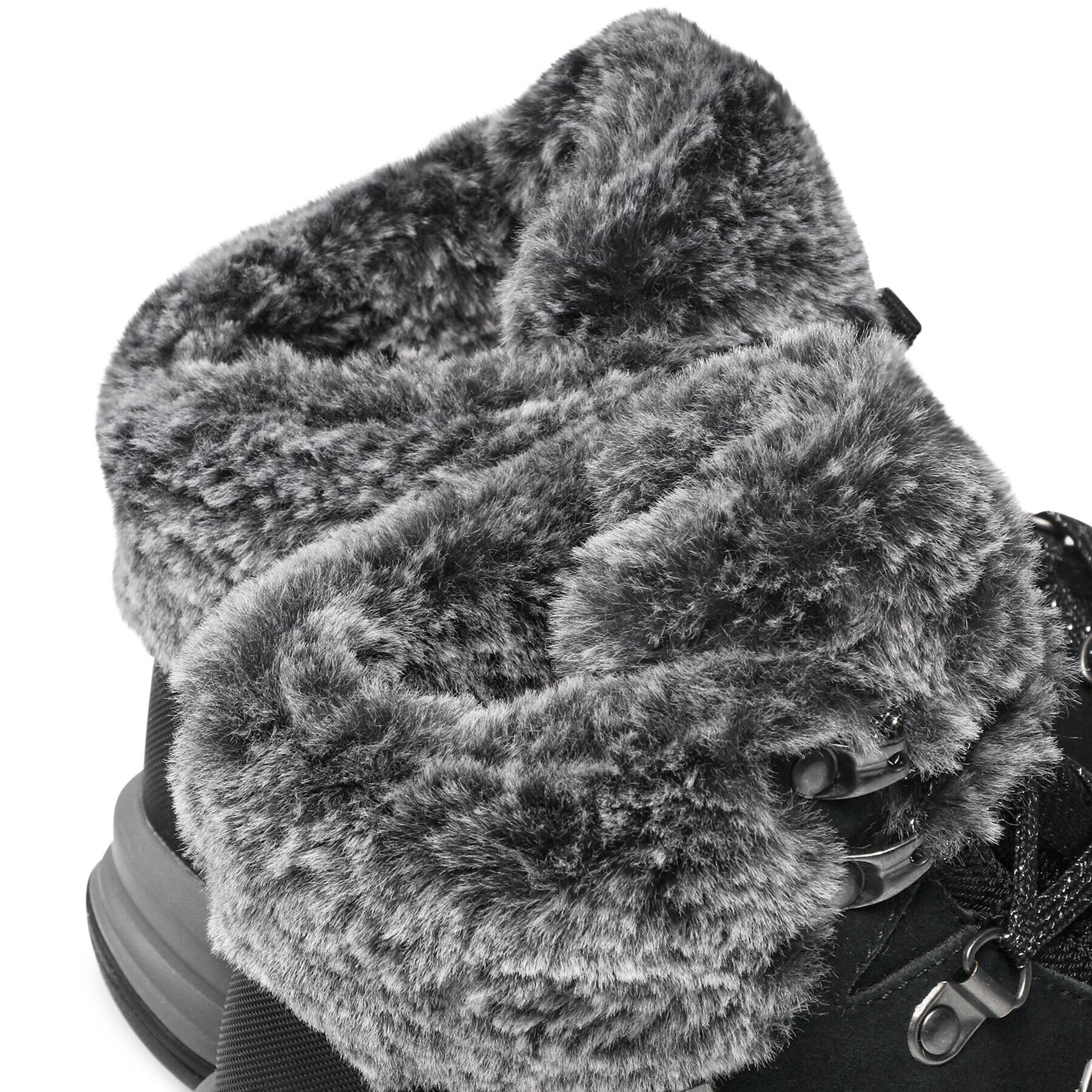Skechers Боти Falls Finest 167178/BLK Черен - Pepit.bg
