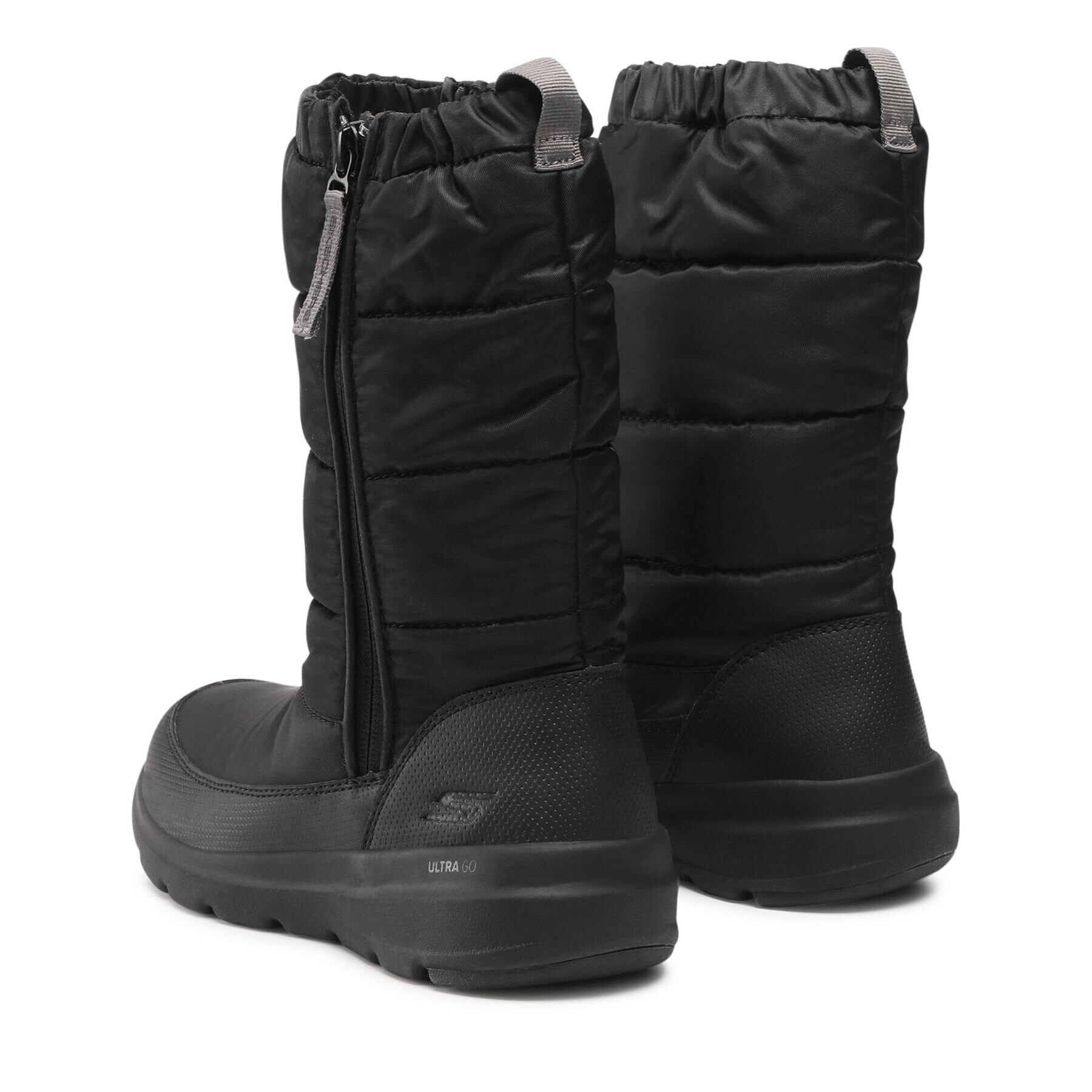 Skechers Боти Glacial Ultra 144171/BBK Черен - Pepit.bg