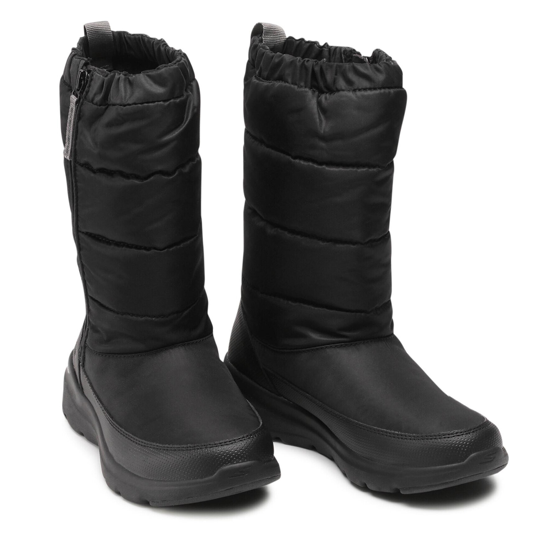 Skechers Боти Glacial Ultra 144171/BBK Черен - Pepit.bg