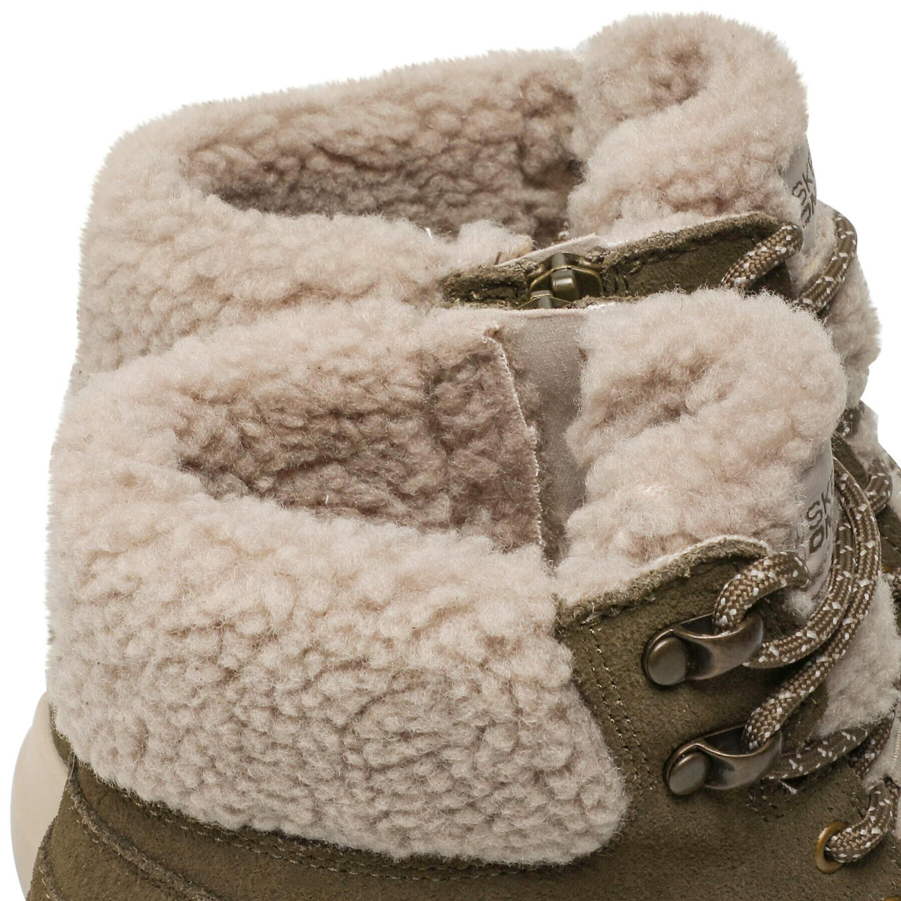 Skechers Боти Glacial Ultra 16677/OLV Зелен - Pepit.bg