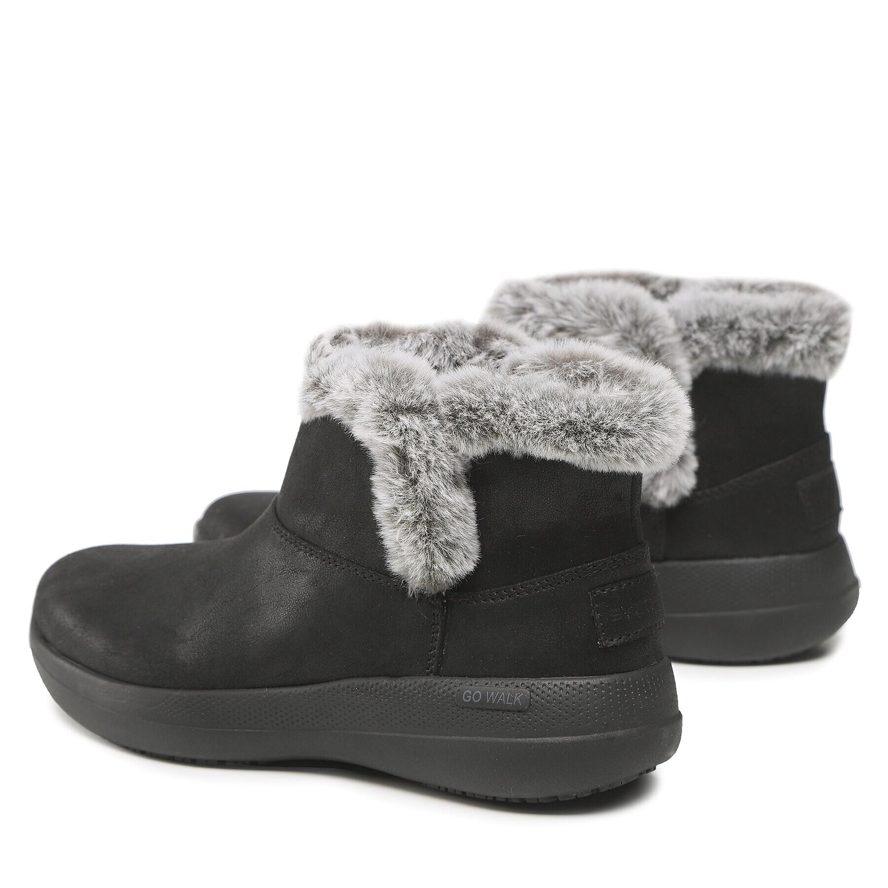 Skechers Боти Go Walk Stability Boot 144660/BBK Черен - Pepit.bg