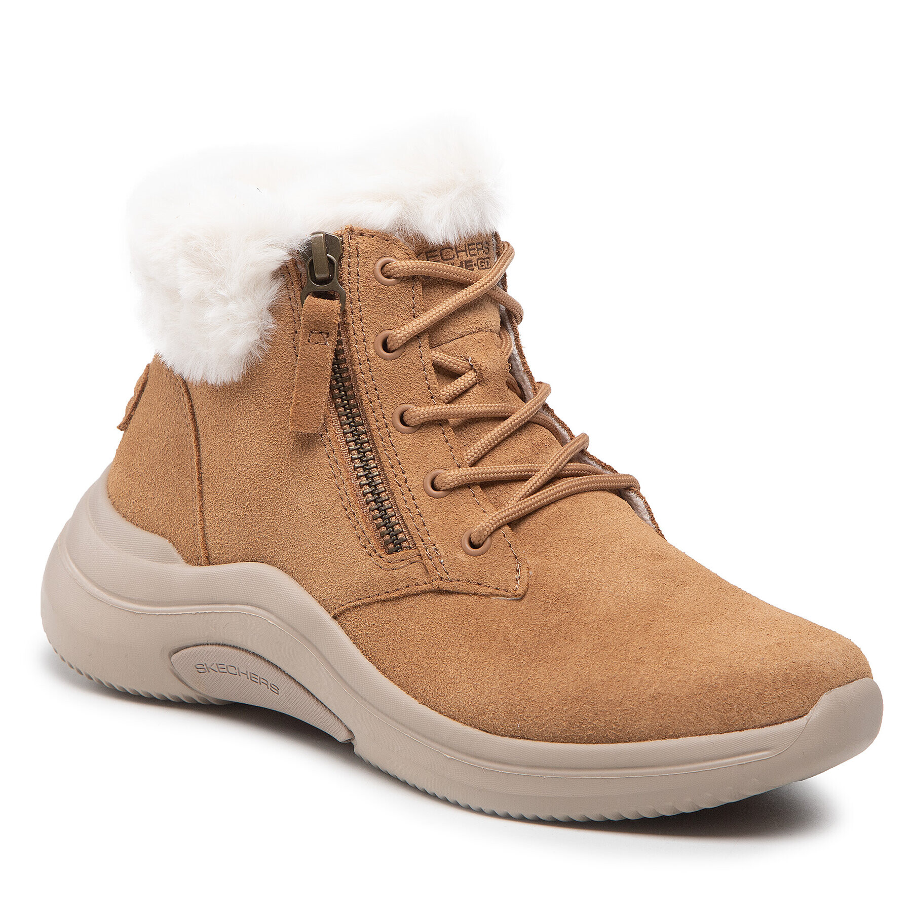 Skechers Боти Goodnatured 144267/CSNT Кафяв - Pepit.bg