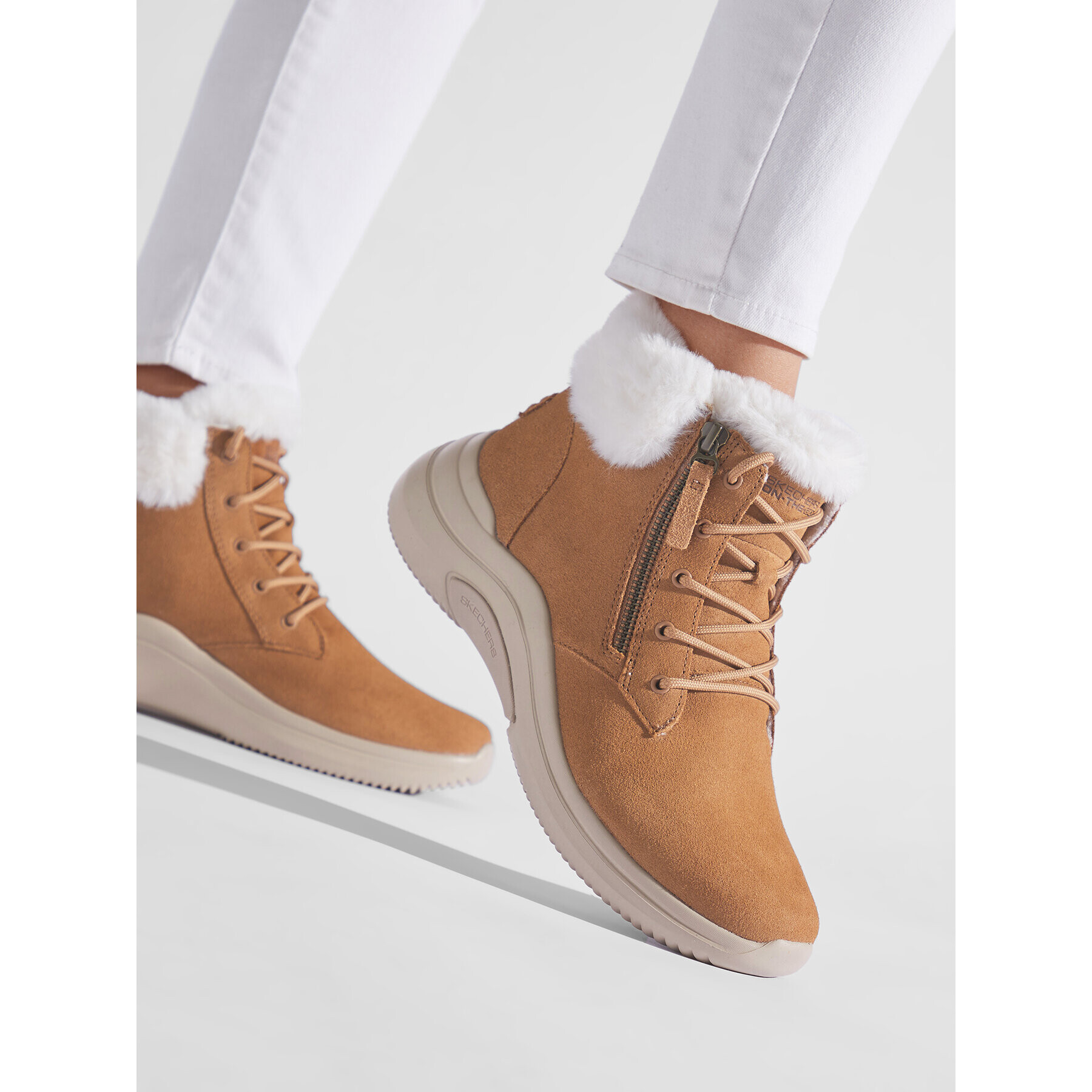 Skechers Боти Goodnatured 144267/CSNT Кафяв - Pepit.bg