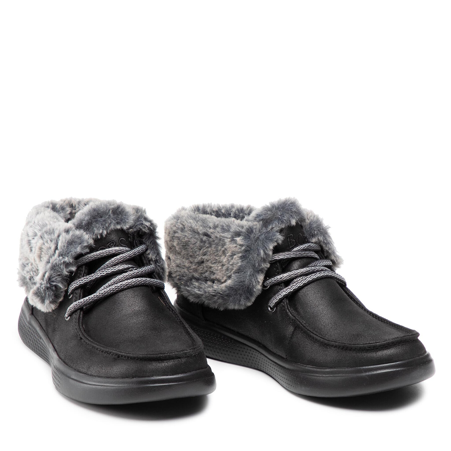 Skechers Боти Hang Glider 113443/BLK Черен - Pepit.bg