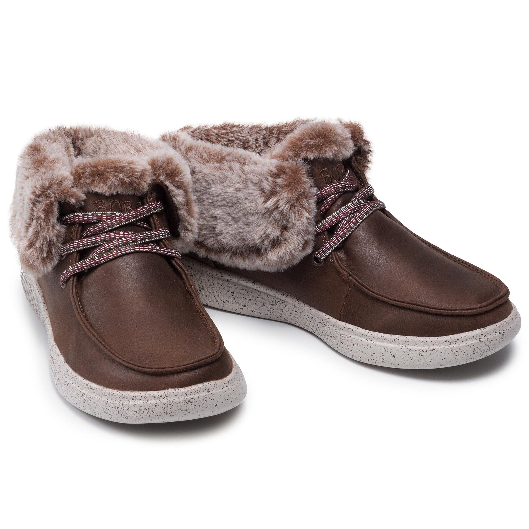 Skechers Боти Hang Glider 113443/BRN Кафяв - Pepit.bg