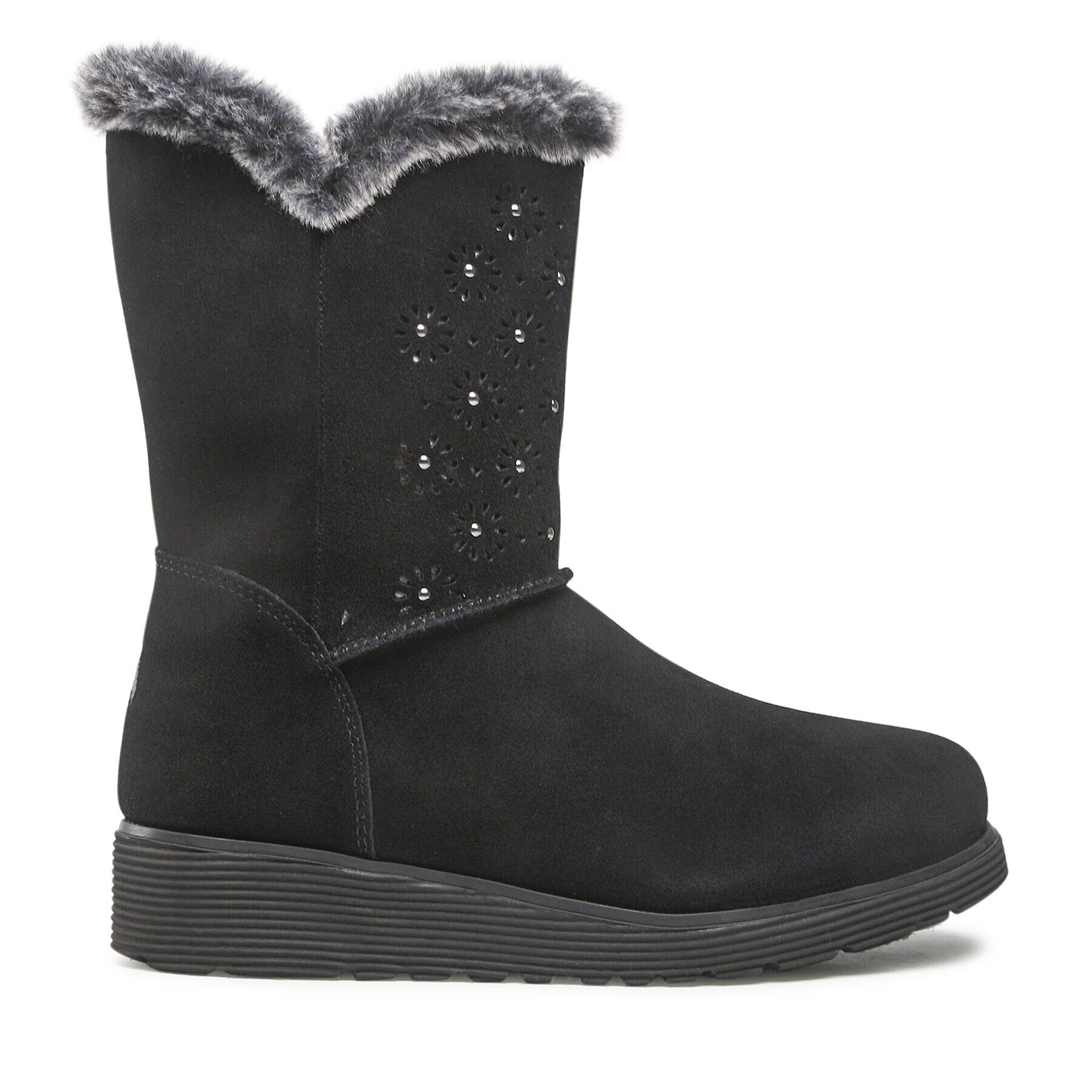 Skechers Боти Lovely Stud 167115/BLK Черен - Pepit.bg