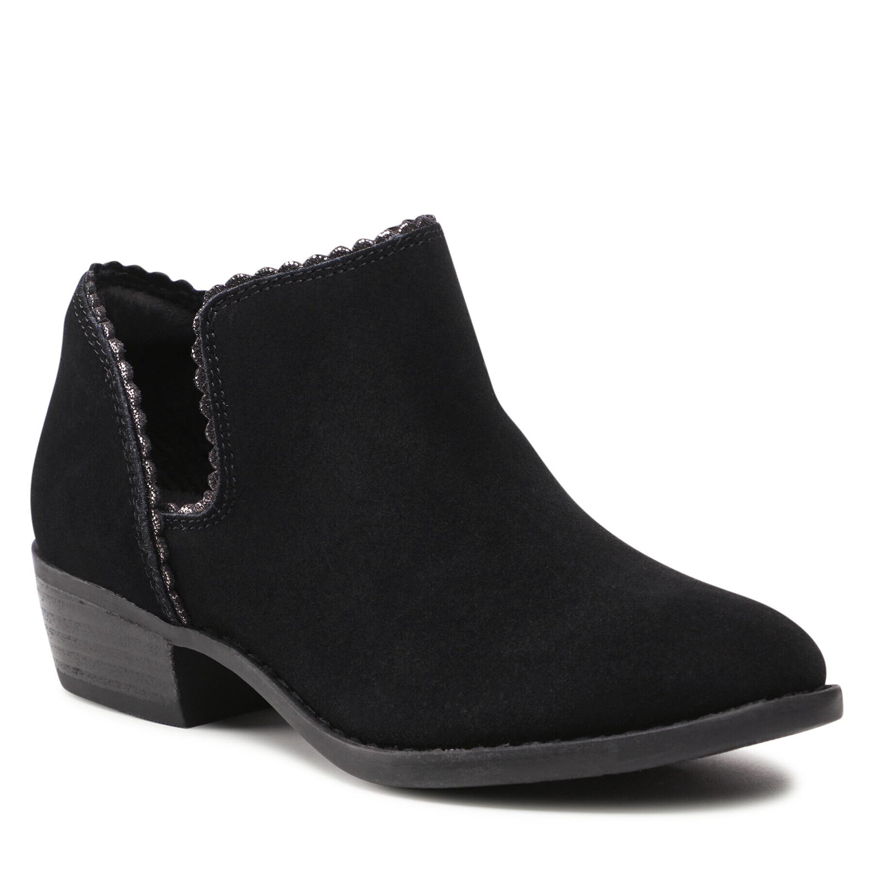 Skechers Боти Midwest Shine 167161/BLK Черен - Pepit.bg