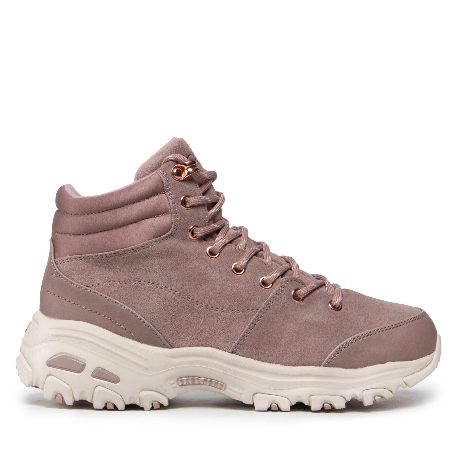 Skechers Боти New Chills 167264/BLSH Розов - Pepit.bg
