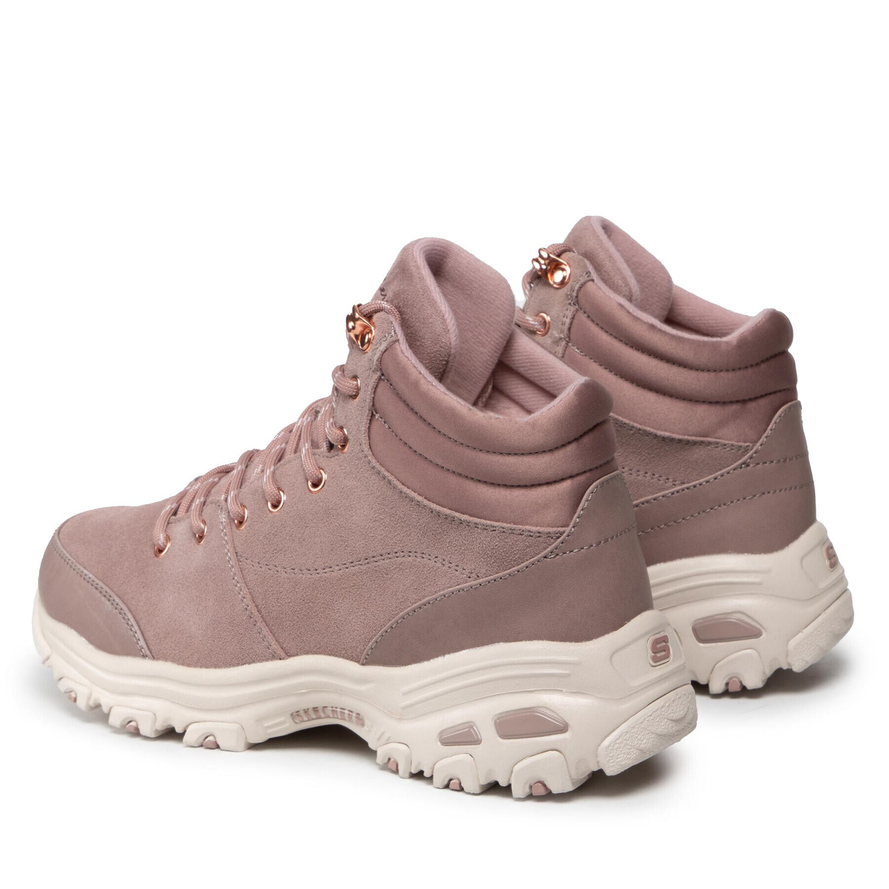 Skechers Боти New Chills 167264/BLSH Розов - Pepit.bg