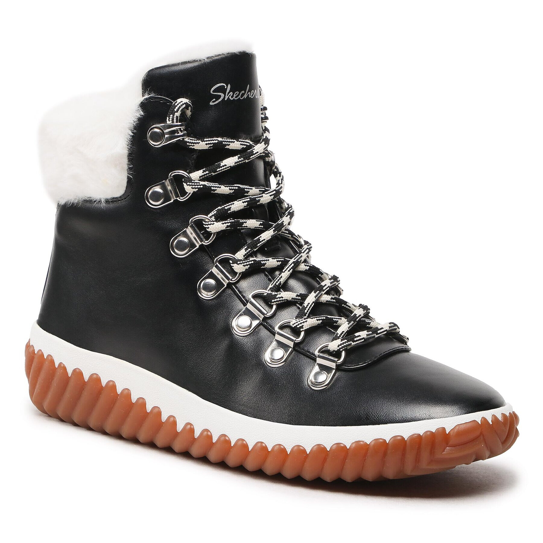 Skechers Боти No Regrets 167334/BLK Черен - Pepit.bg