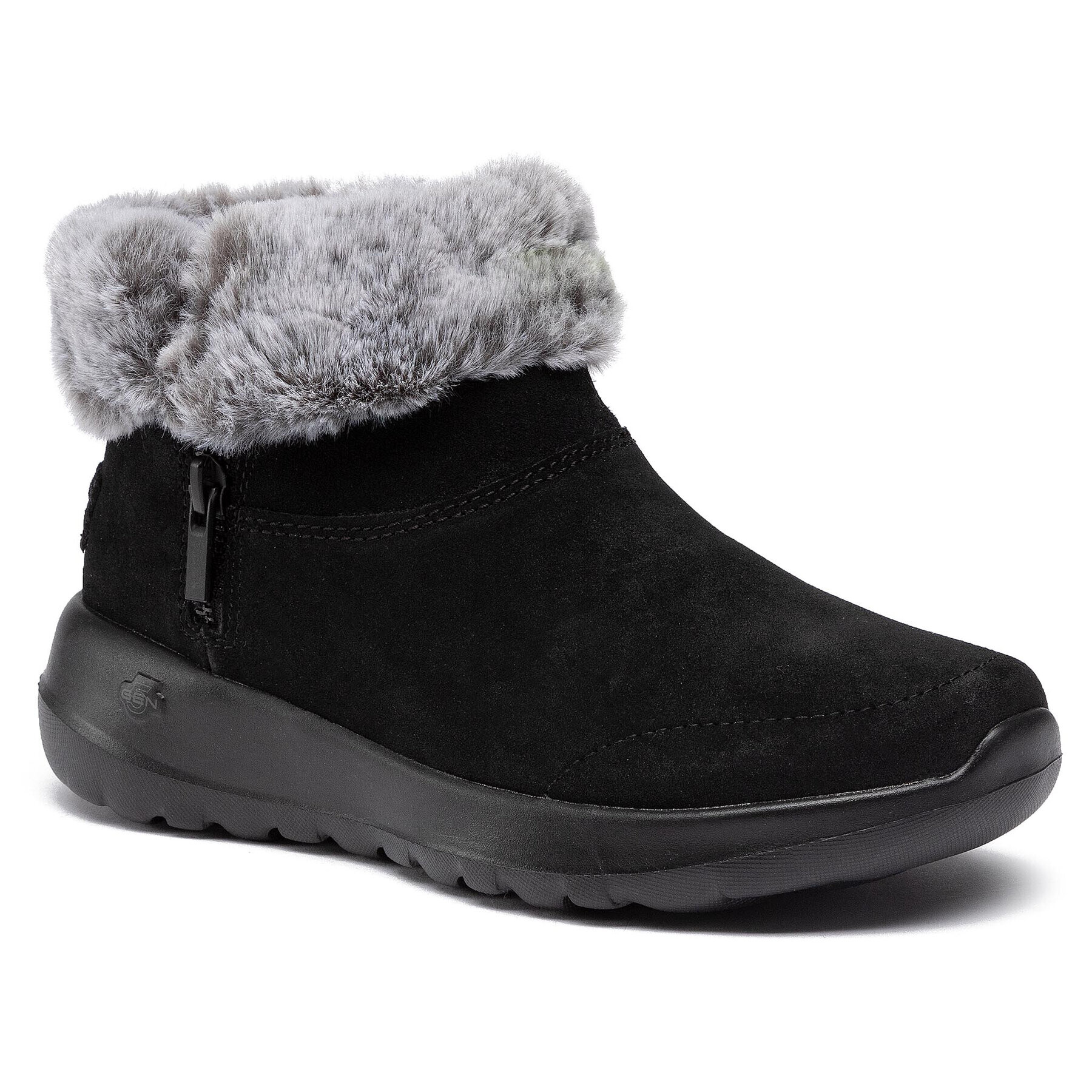 Skechers Боти On The Go Joy 144003/BKGY Черен - Pepit.bg