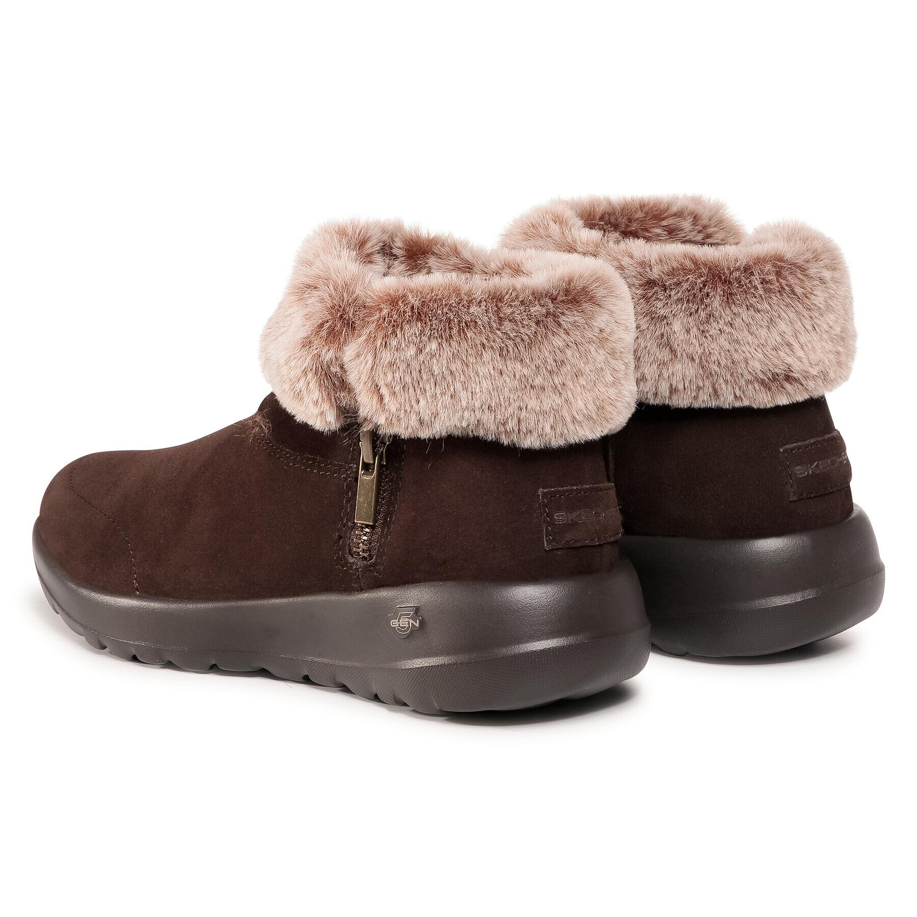 Skechers Боти On The Go Joy 144003/CHOC Кафяв - Pepit.bg