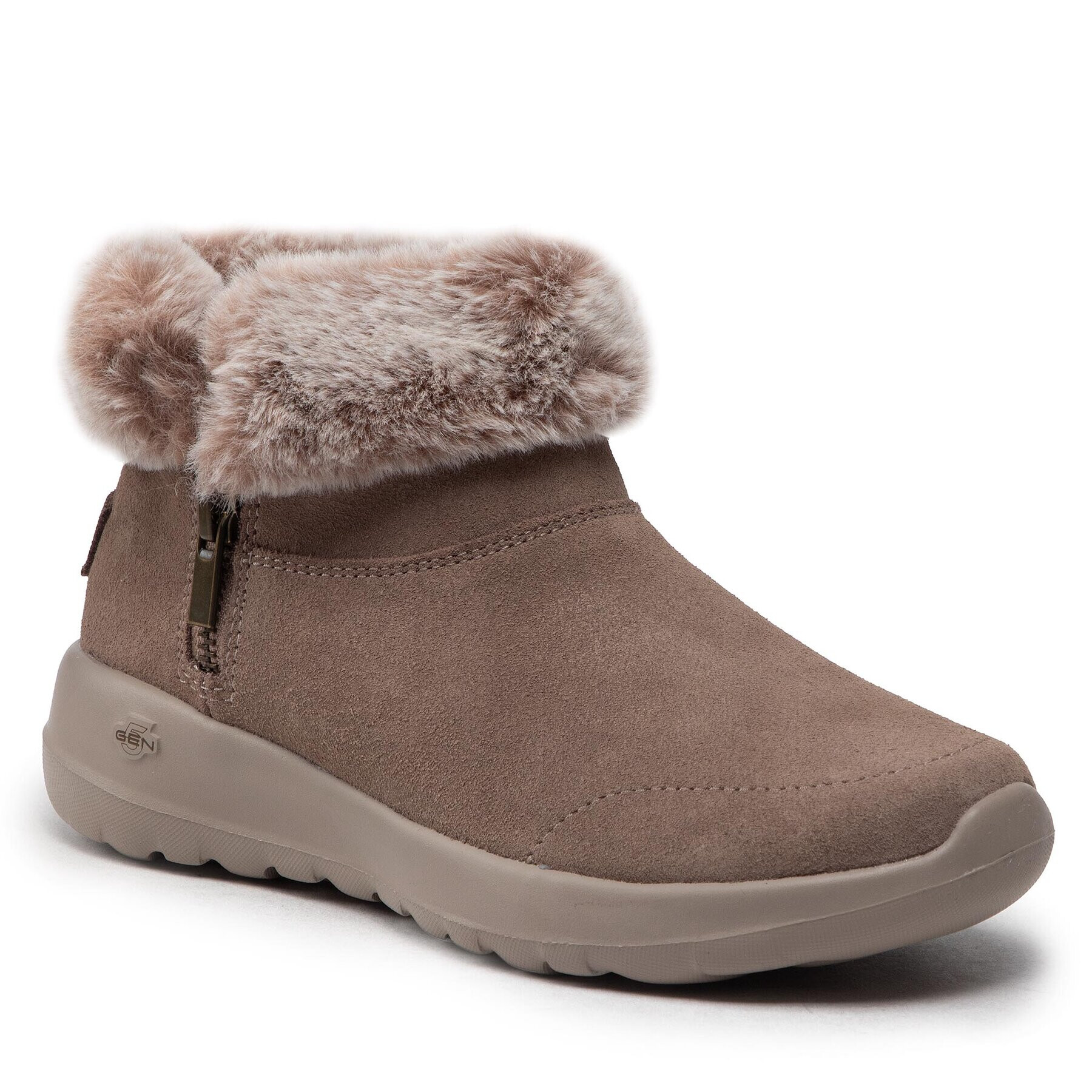 Skechers Боти On-The-Go Joy 144003/DKTP Кафяв - Pepit.bg