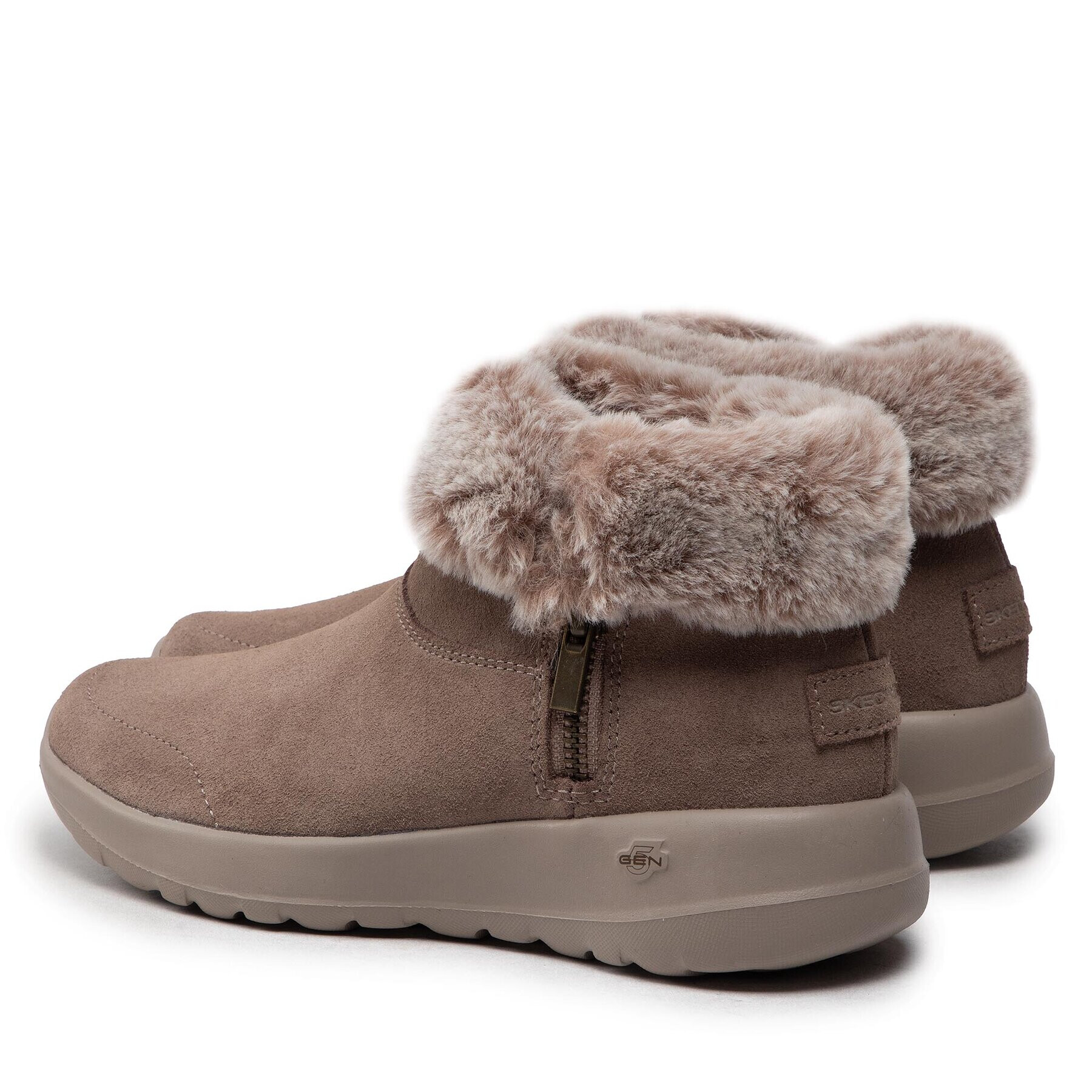 Skechers Боти On-The-Go Joy 144003/DKTP Кафяв - Pepit.bg