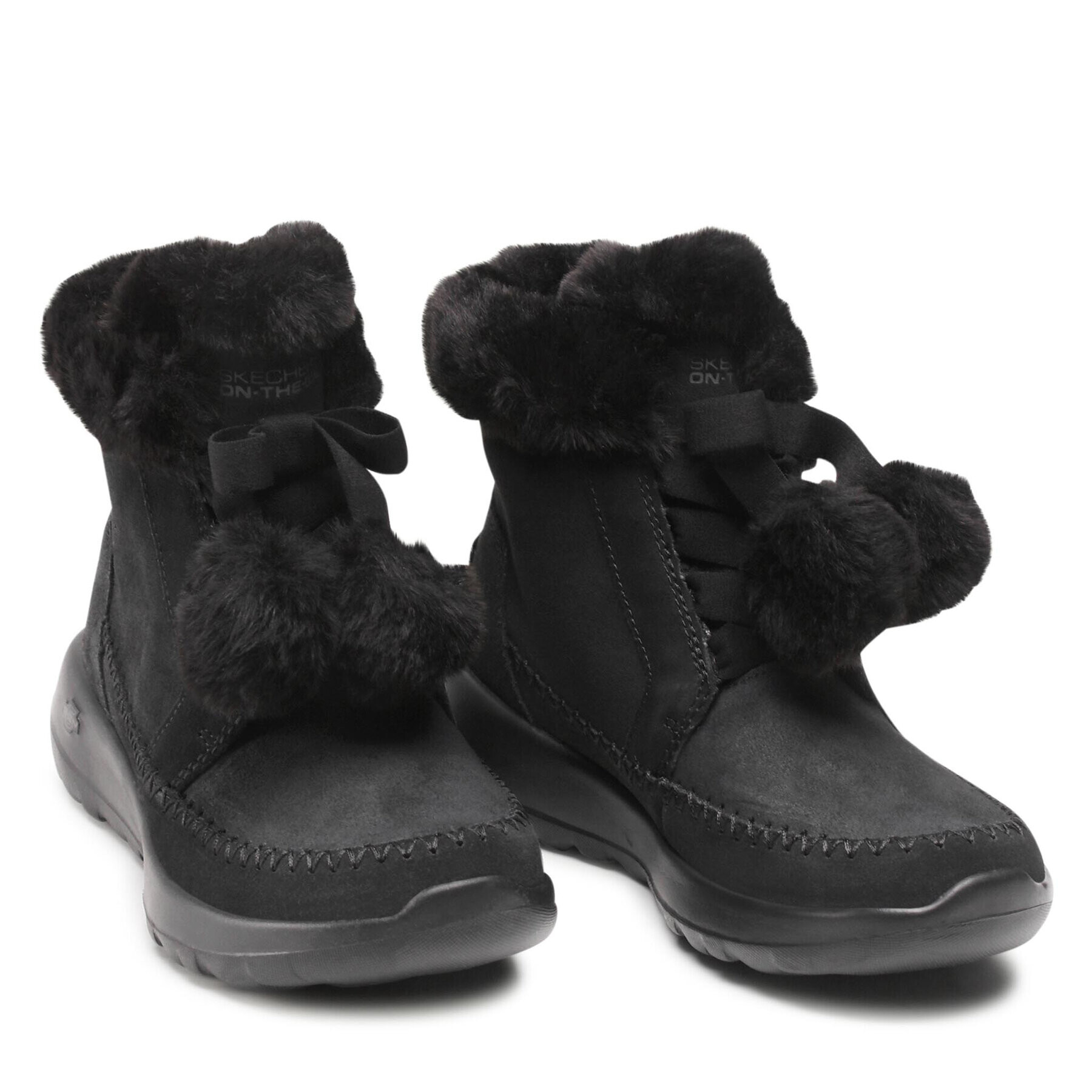 Skechers Боти On The Go Joy 144004/BBK Черен - Pepit.bg