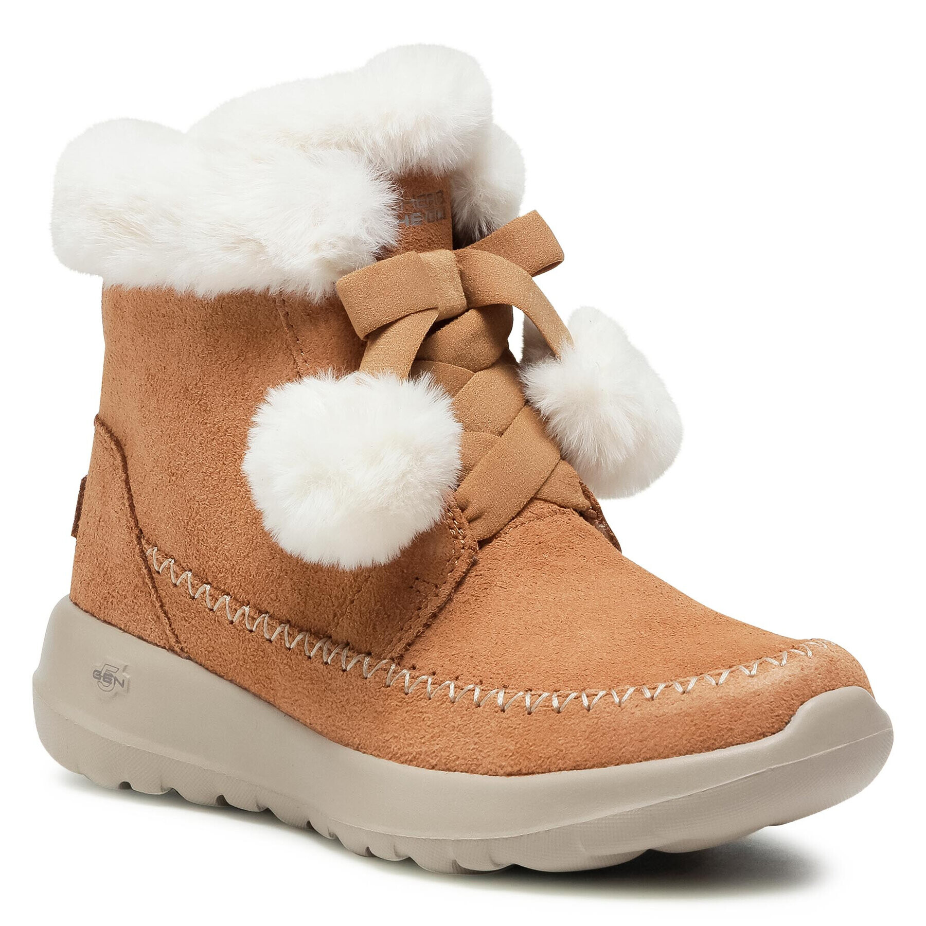 Skechers Боти On The Go Joy 144004/CSNT Кафяв - Pepit.bg