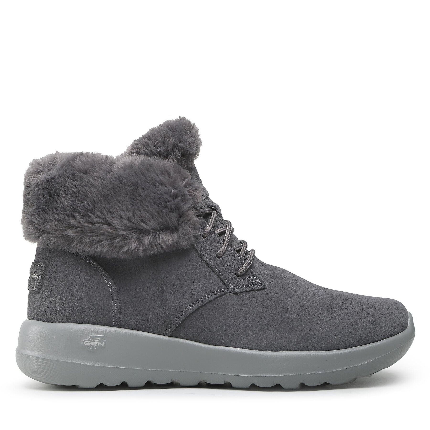 Skechers Боти On-The-Go Joy 15506/CHAR Сив - Pepit.bg