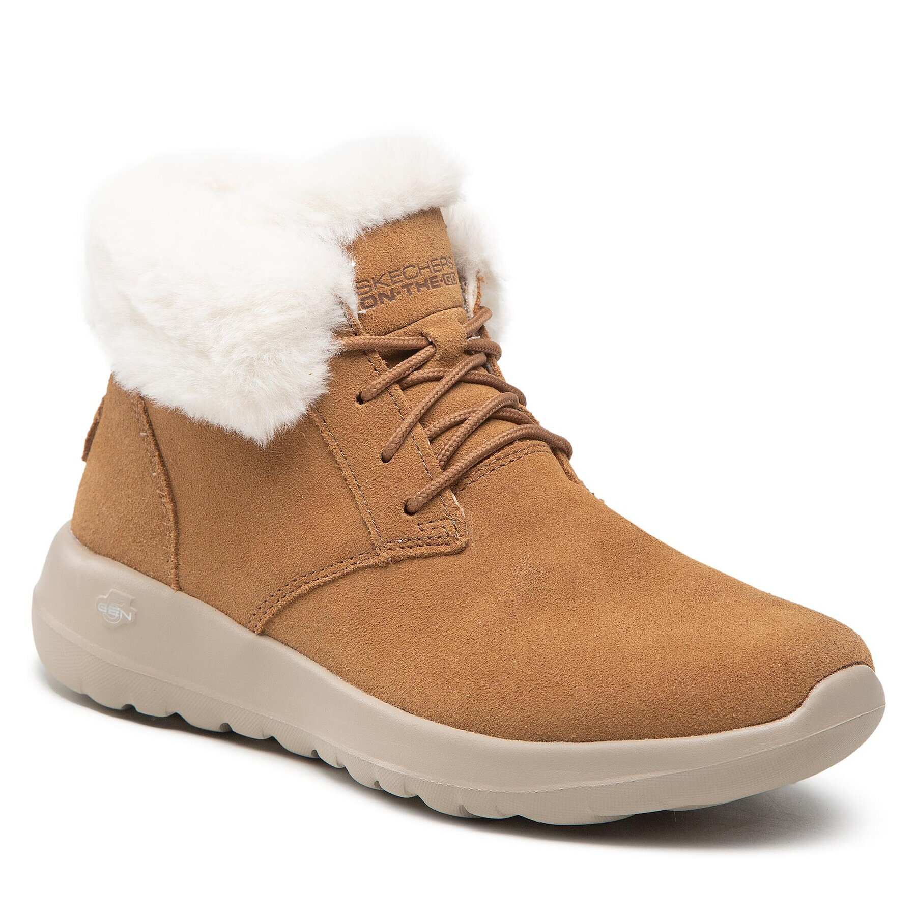 Skechers Боти On-The-Go Joy 15506/CSNT Кафяв - Pepit.bg