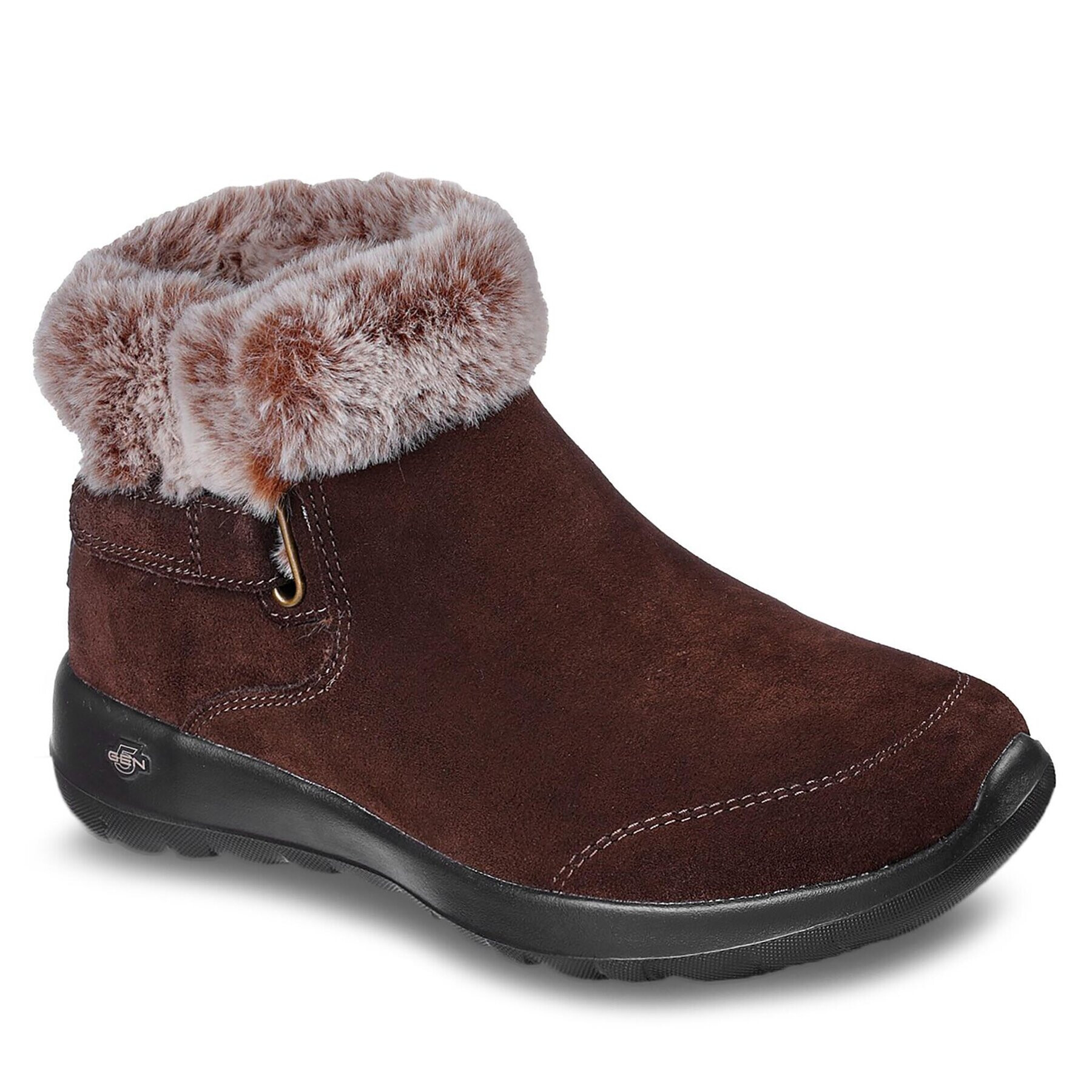 Skechers Боти On-The-Go Joy First Glance 144041/CHOC Кафяв - Pepit.bg