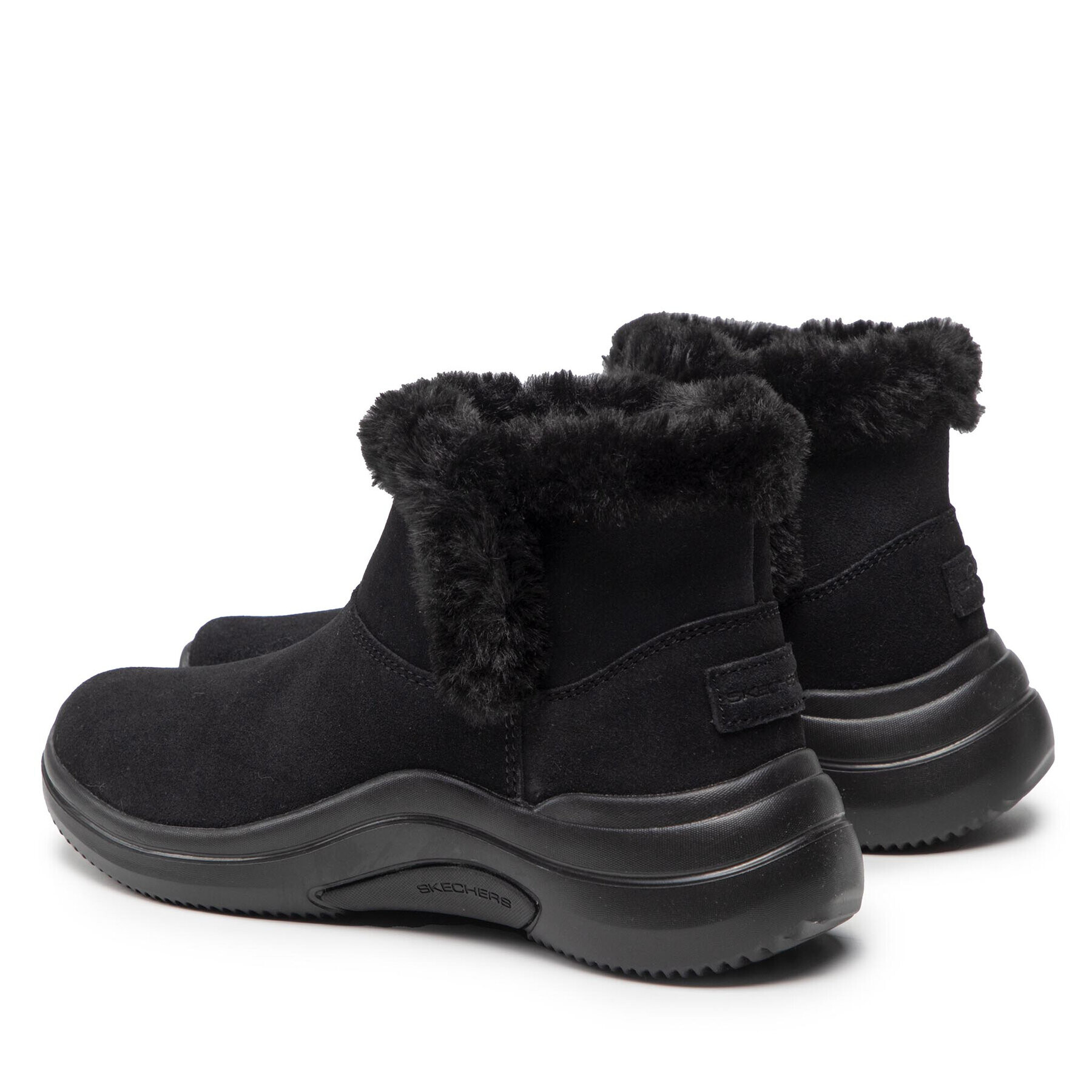 Skechers Боти On-The-Go Midtown 144250/BBK Черен - Pepit.bg